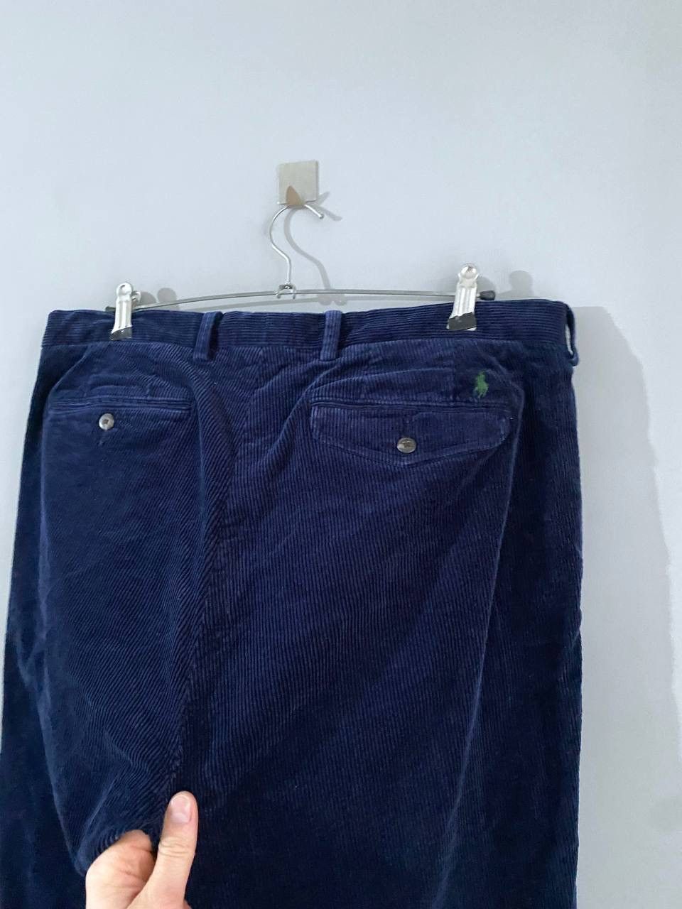Polo Ralph Lauren Polo Ralph Lauren Men's Pleated Baggy Corduroy Pants W35/L27 Size US 35 - 13 Thumbnail