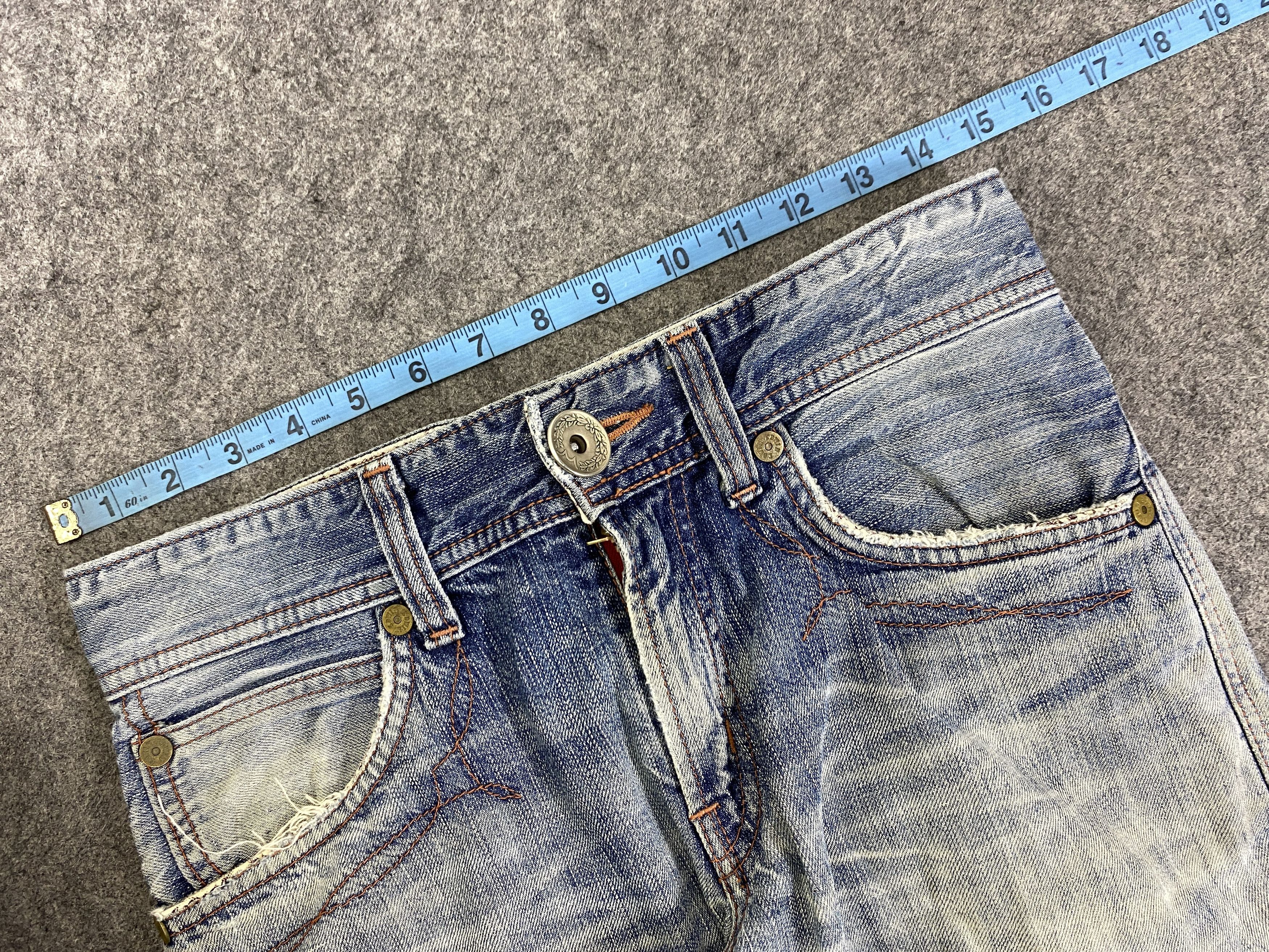 Ed Hardy Faded Blue Vintage Edwin Jeans 30x31.5 Denim - JN3267 Size US 30 / EU 46 - 5 Thumbnail