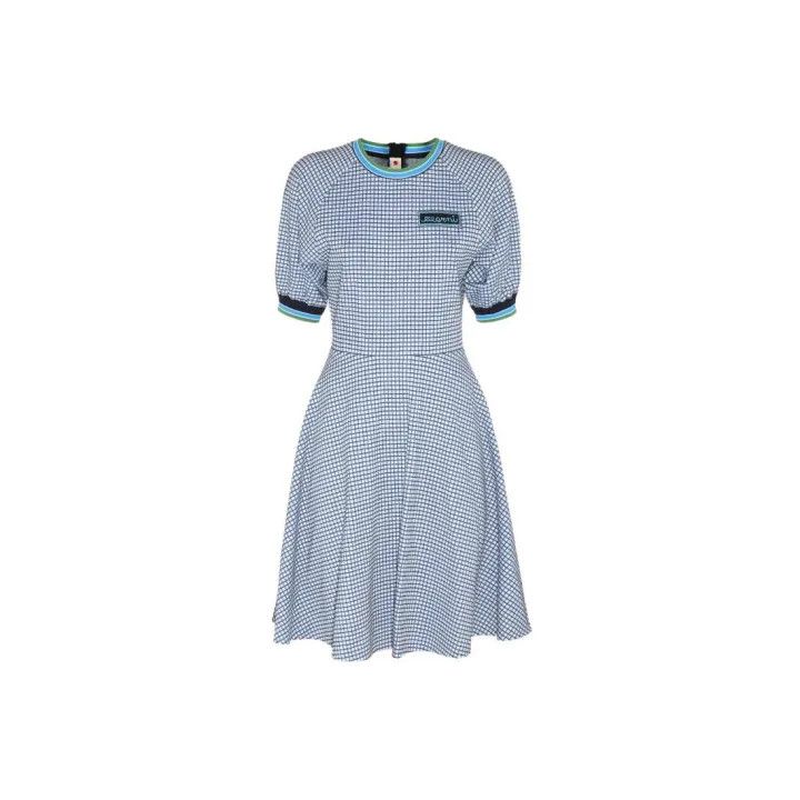 Marni Marni SS23 Blue Gingham Logo Dress Size 28" / US 6 / IT 42 - 1 Thumbnail