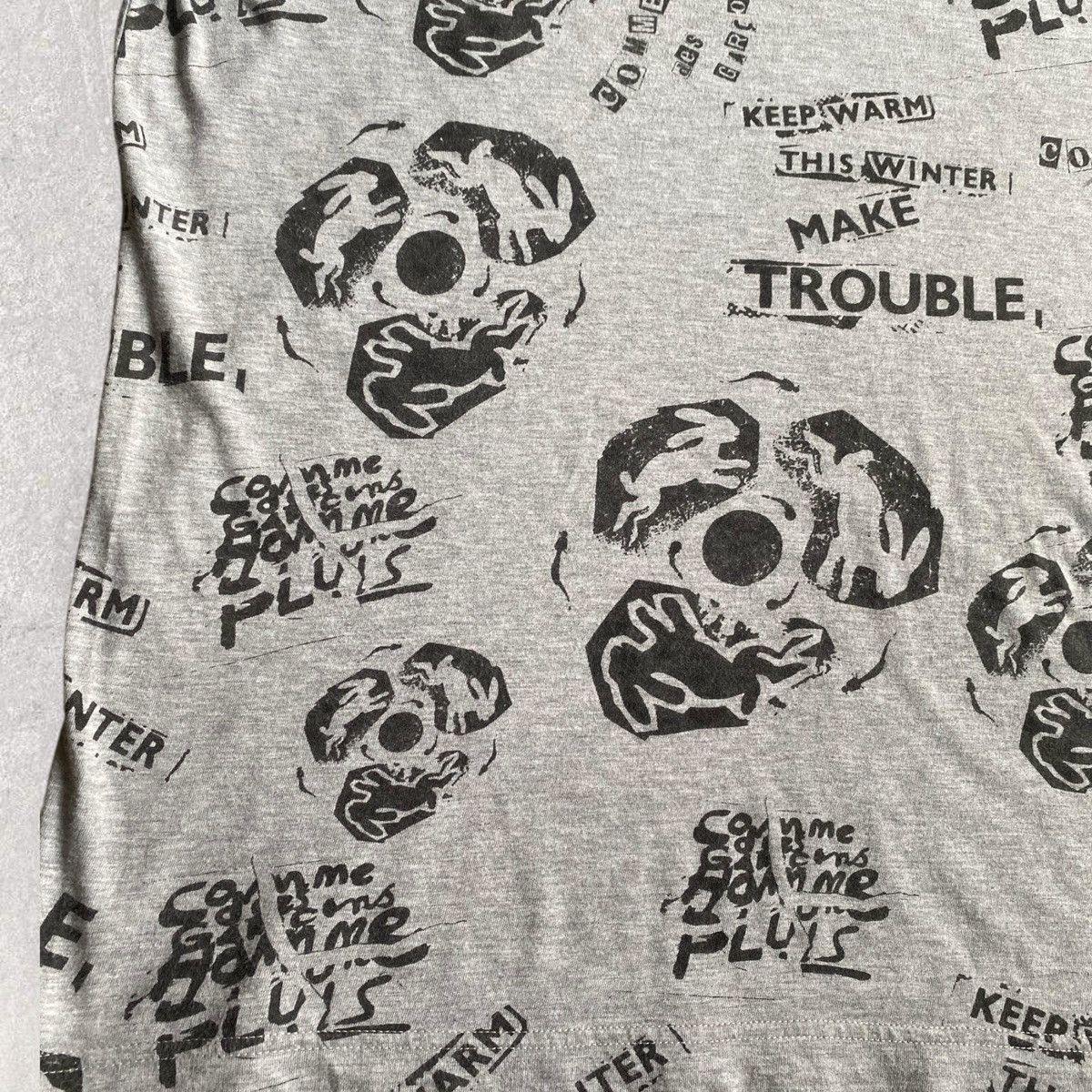 Comme des Garcons Homme Plus Fall08 CDGHP X Jamie Reid Collage Print T Shirt Size US M / EU 48-50 / 2 - 3 Thumbnail