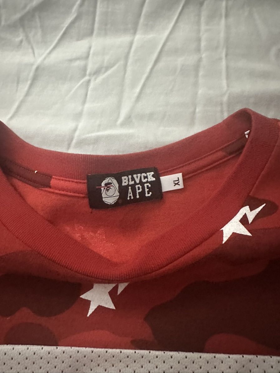 Bape × Black Scale Bathing ape Bape jersey Size US L / EU 52-54 / 3 - 3 Thumbnail