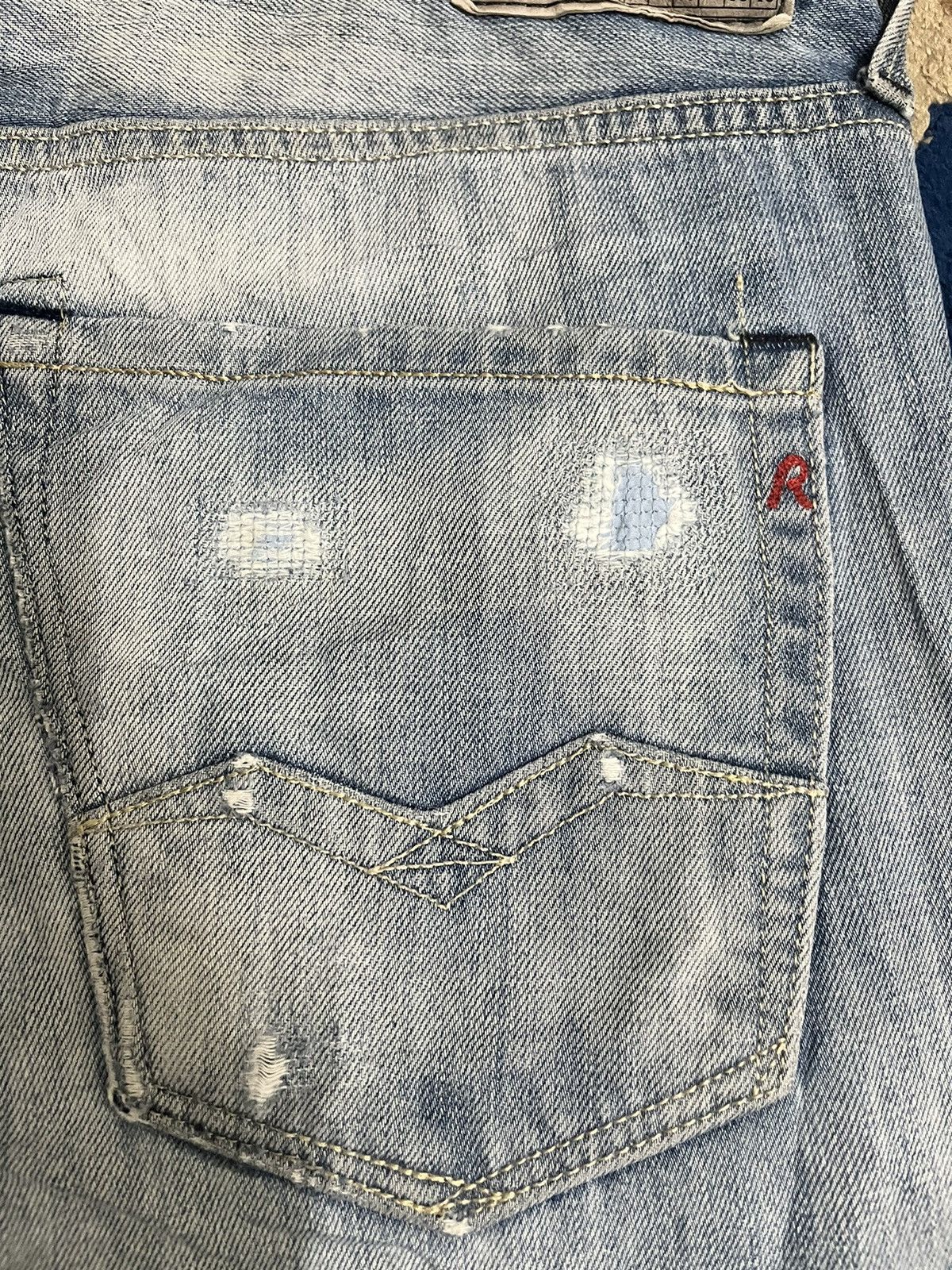 Replay Vintage Replay Distressed Denim Size US 33 - 9 Thumbnail