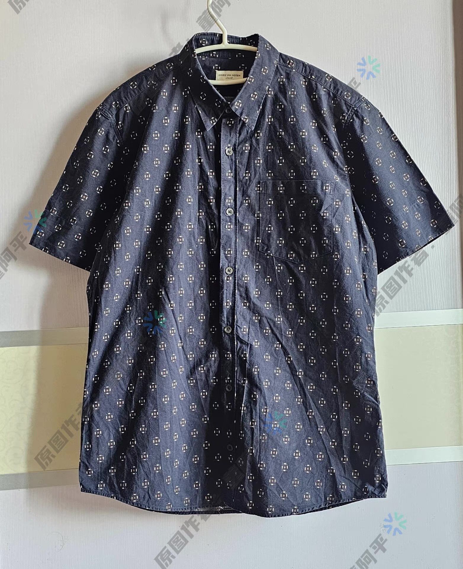 Dries Van Noten Dries Van Noten Short Sleeve Shirt Q4 Size US M / EU 48-50 / 2 - 1 Thumbnail