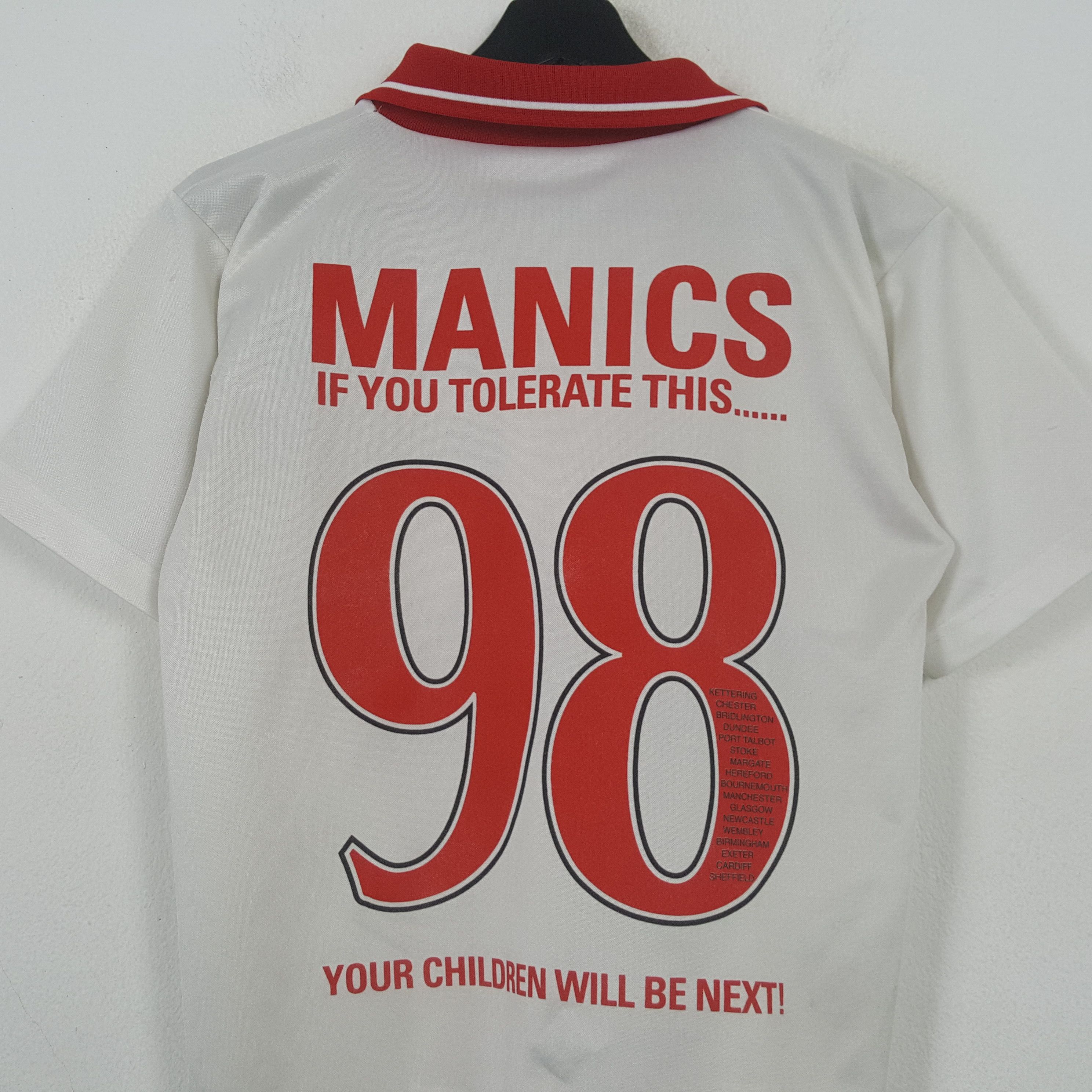 Vintage Manic Street Preachers Jersey 32 Size US S / EU 44-46 / 1 - 4 Thumbnail