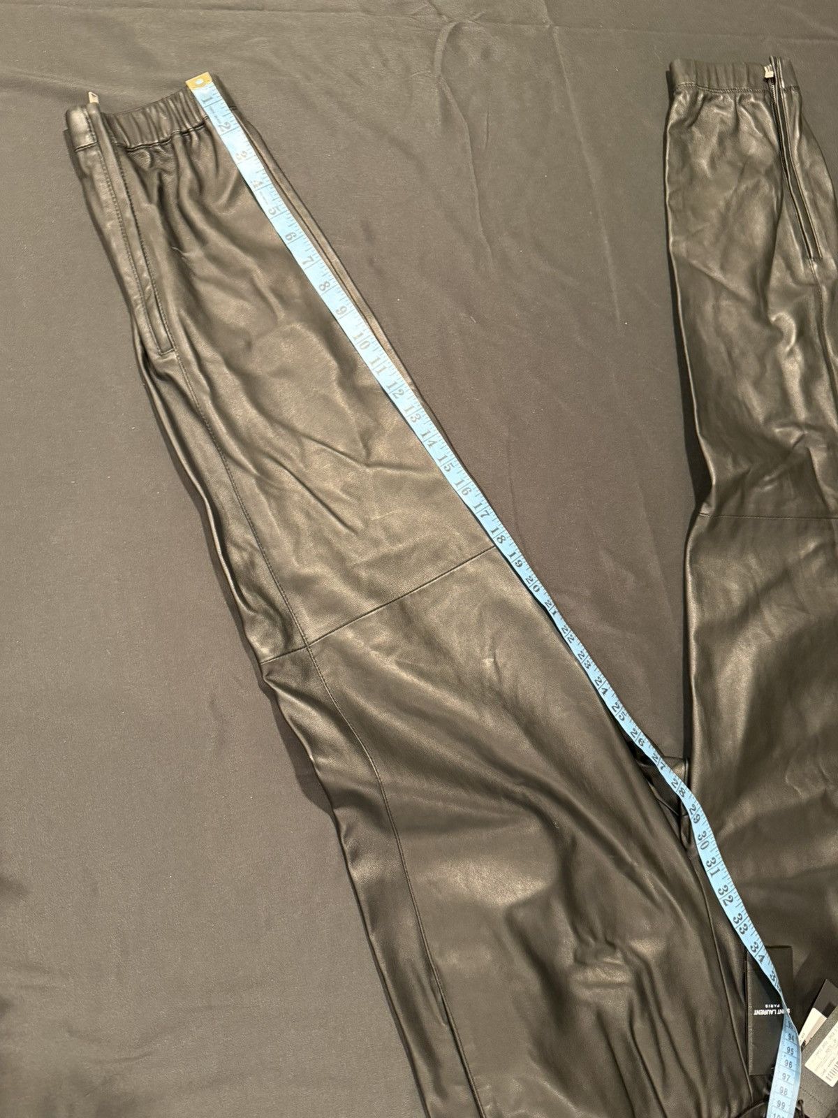 Saint Laurent Paris Saint Laurent mens leather joggers pants. 54/38. $4990 Size US 38 / EU 54 - 8 Thumbnail