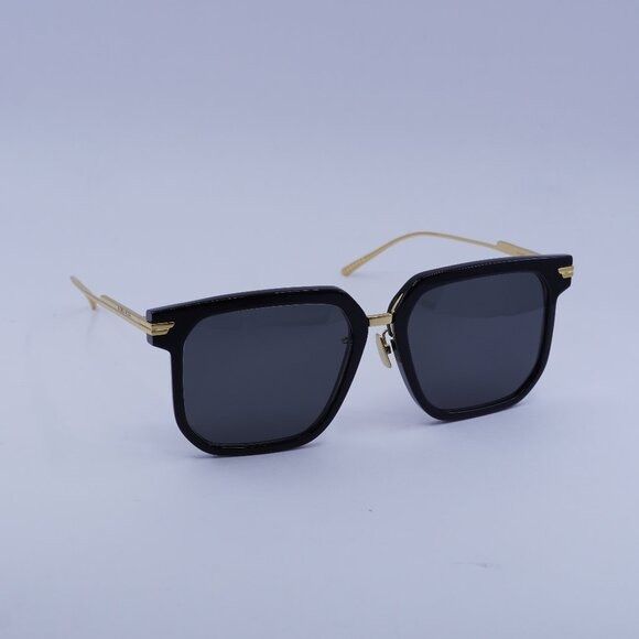 Bottega Veneta Bottega Veneta BV1083SA 001 Sunglasses Black/Gold