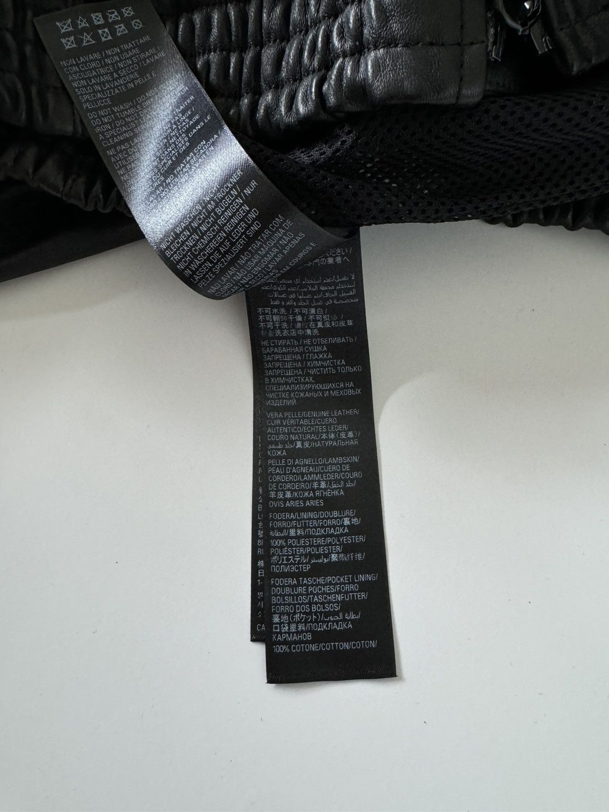 Balenciaga Balenciaga 3b Sports Icon Leather Jacket Size US XL / EU 56 / 4 - 7 Thumbnail