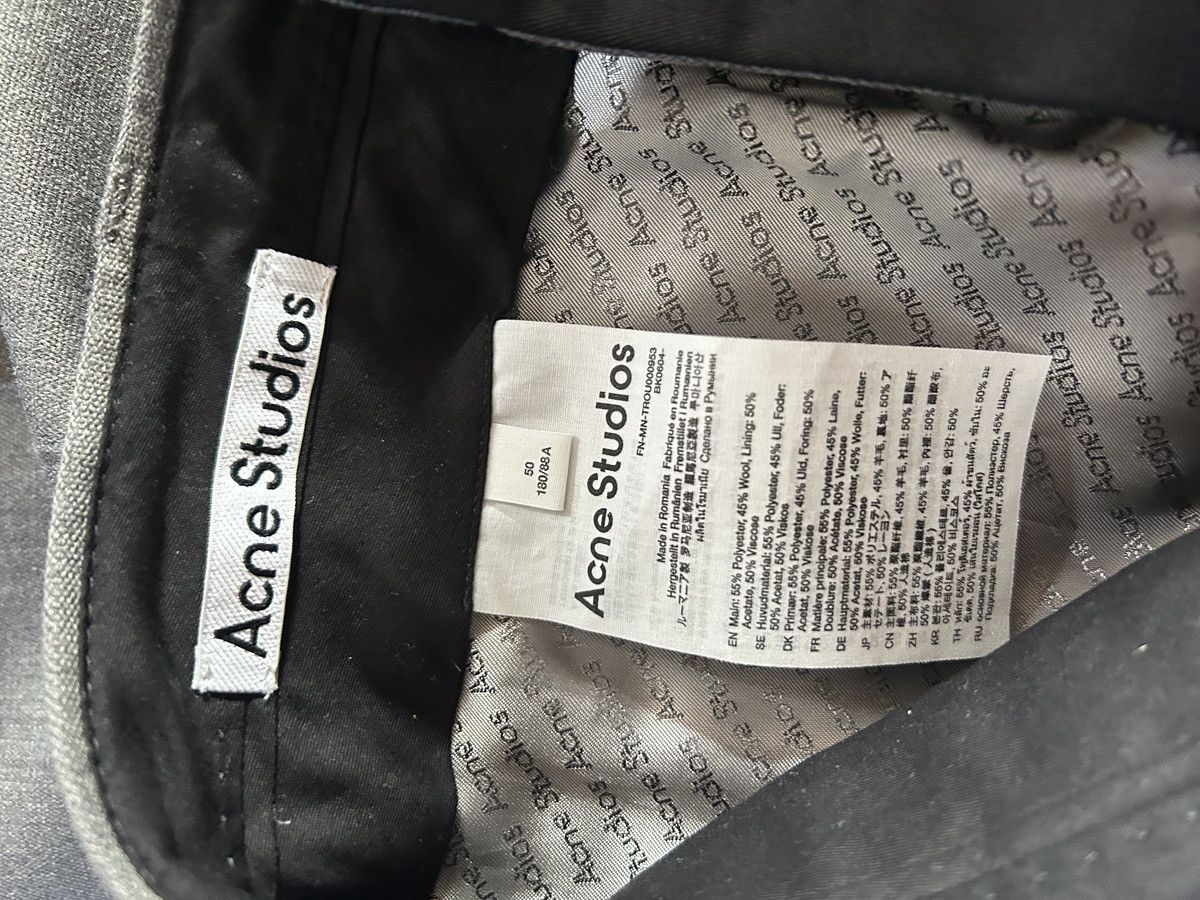 Acne Studios Acne Studios Wide Leg Trousers Size US 34 / EU 50 - 8 Thumbnail