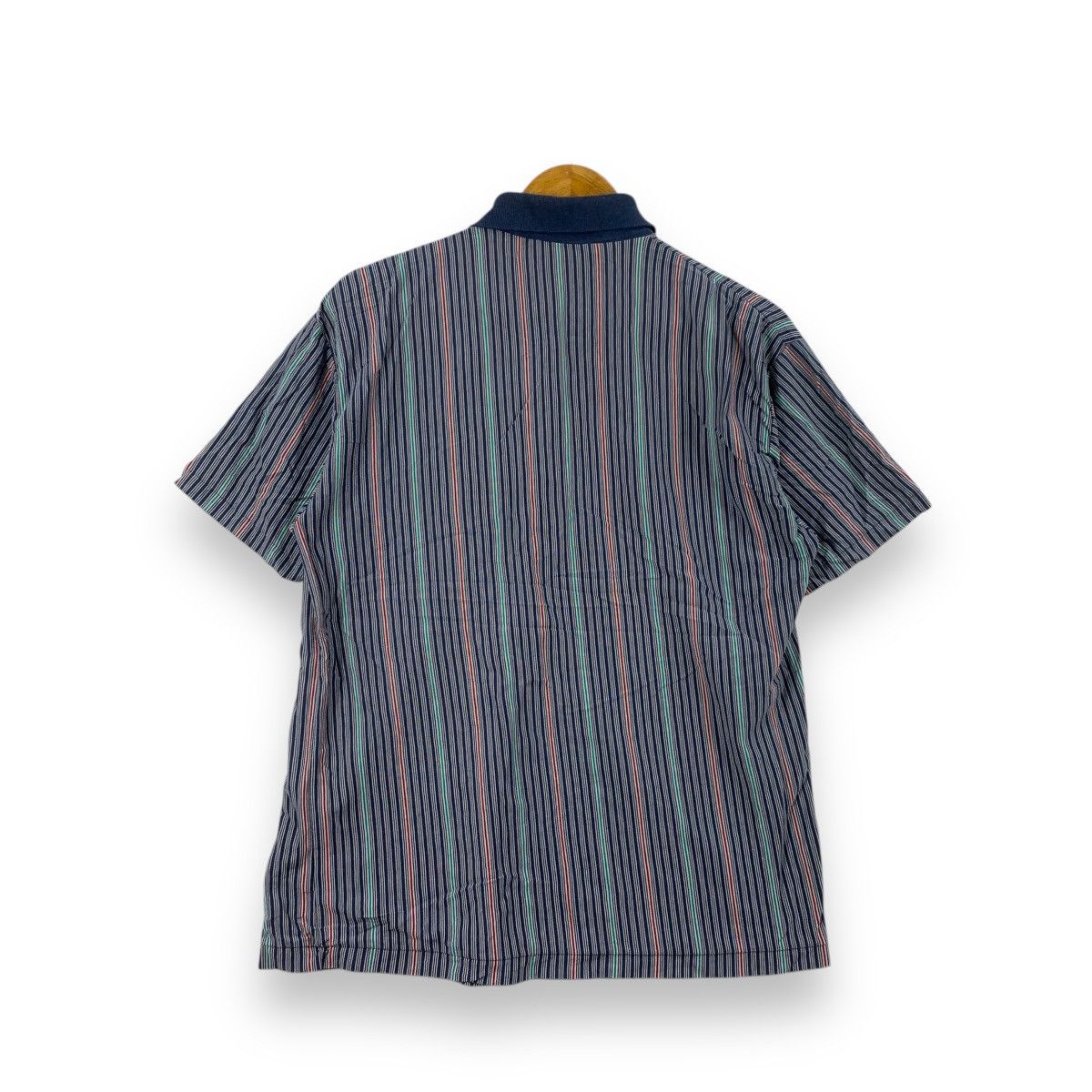 Vintage Vintage 90’ VAN HEUSEN USA Striped Golf Polo Tee Shirt Top Size US M / EU 48-50 / 2 - 3 Thumbnail