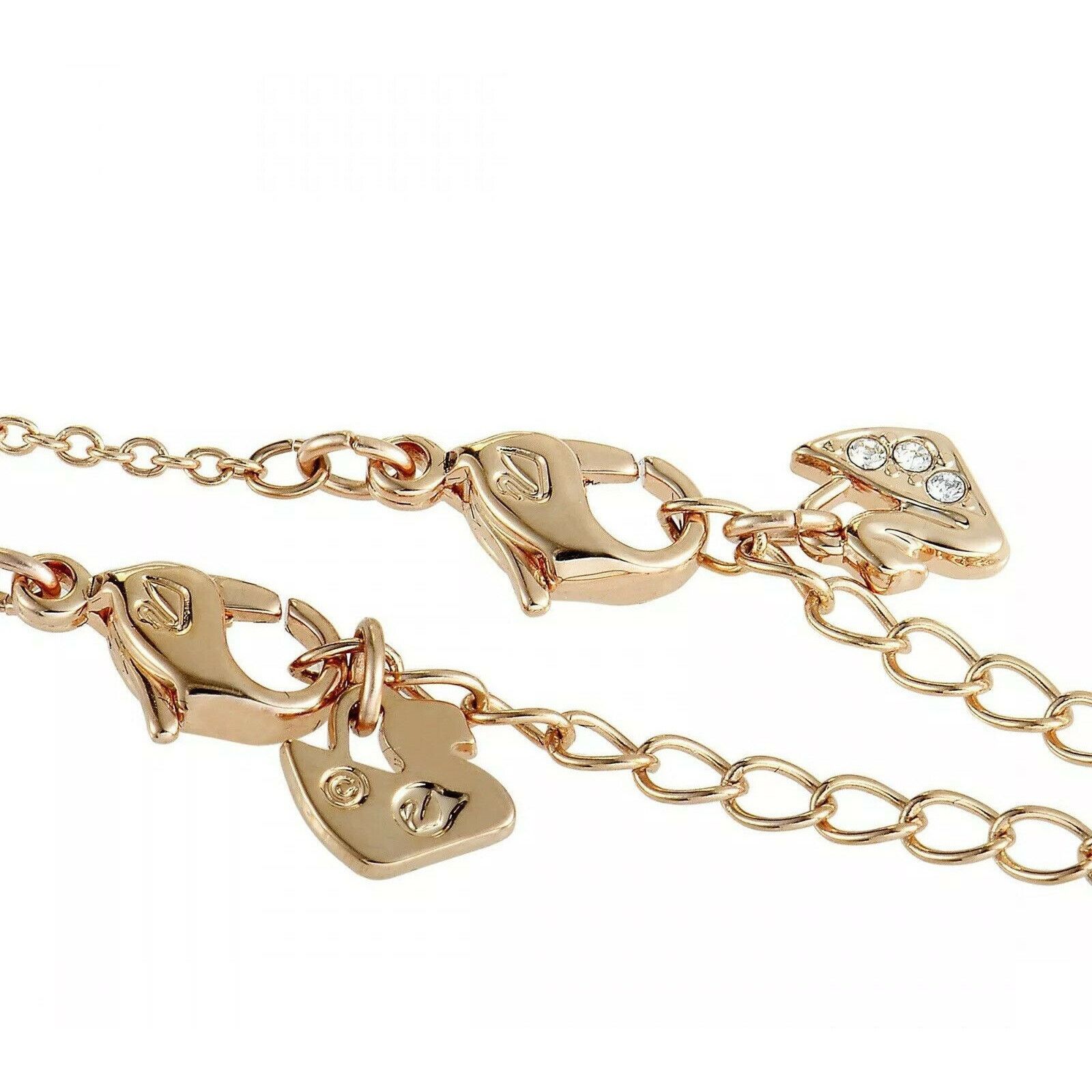 Swarovski Swarovski Duo Forever & Love Necklace set Rose Gold Tone new Size ONE SIZE - 8 Thumbnail