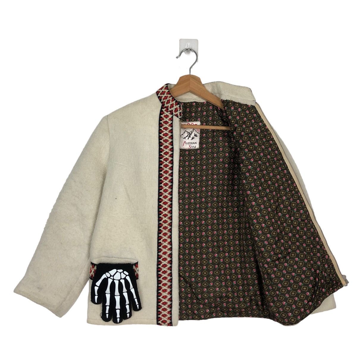 Japanese Brand VINTAGE CROPPED WOOL JACKET BOOS AUSTRIAN STYLE Size US M / EU 48-50 / 2 - 8 Thumbnail