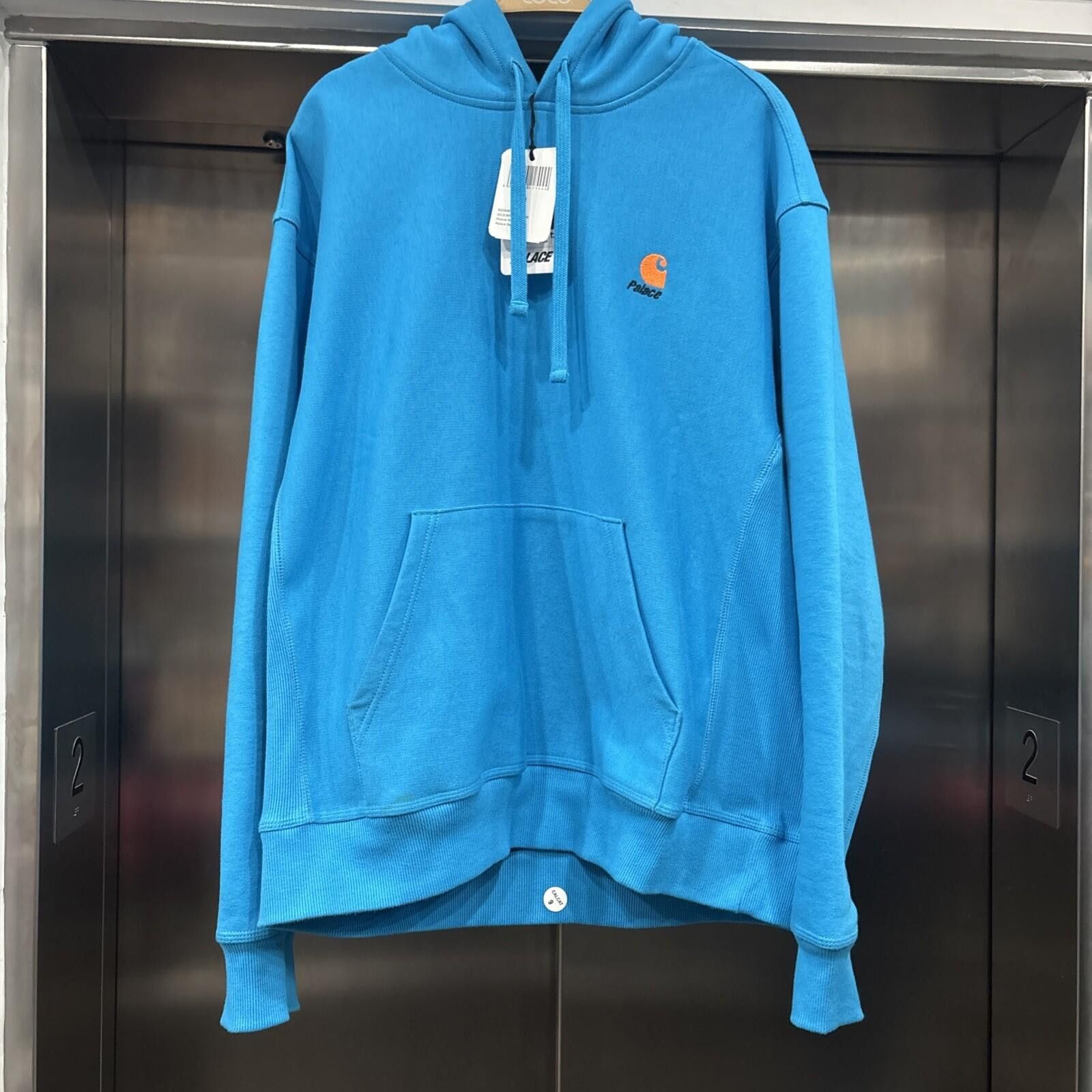 Carhartt Men’s Carhartt X Palace Streetwear Logo Hoodie Size US 32 / EU 48 - 1 Thumbnail
