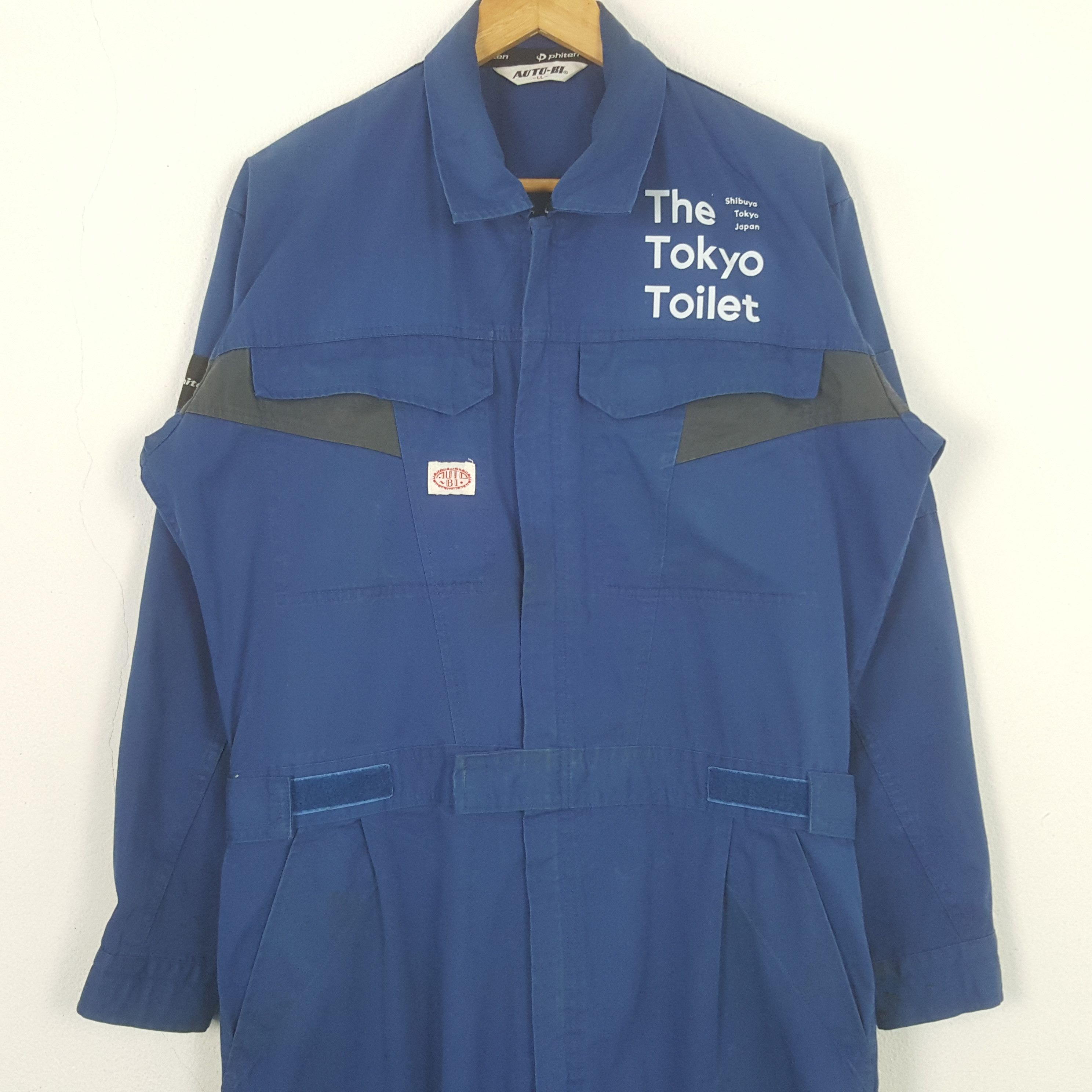 Japanese Brand Vintage The Tokyo Toilet Japanese Coverall Jacket C298N27 Size US L / EU 52-54 / 3 - 5 Thumbnail