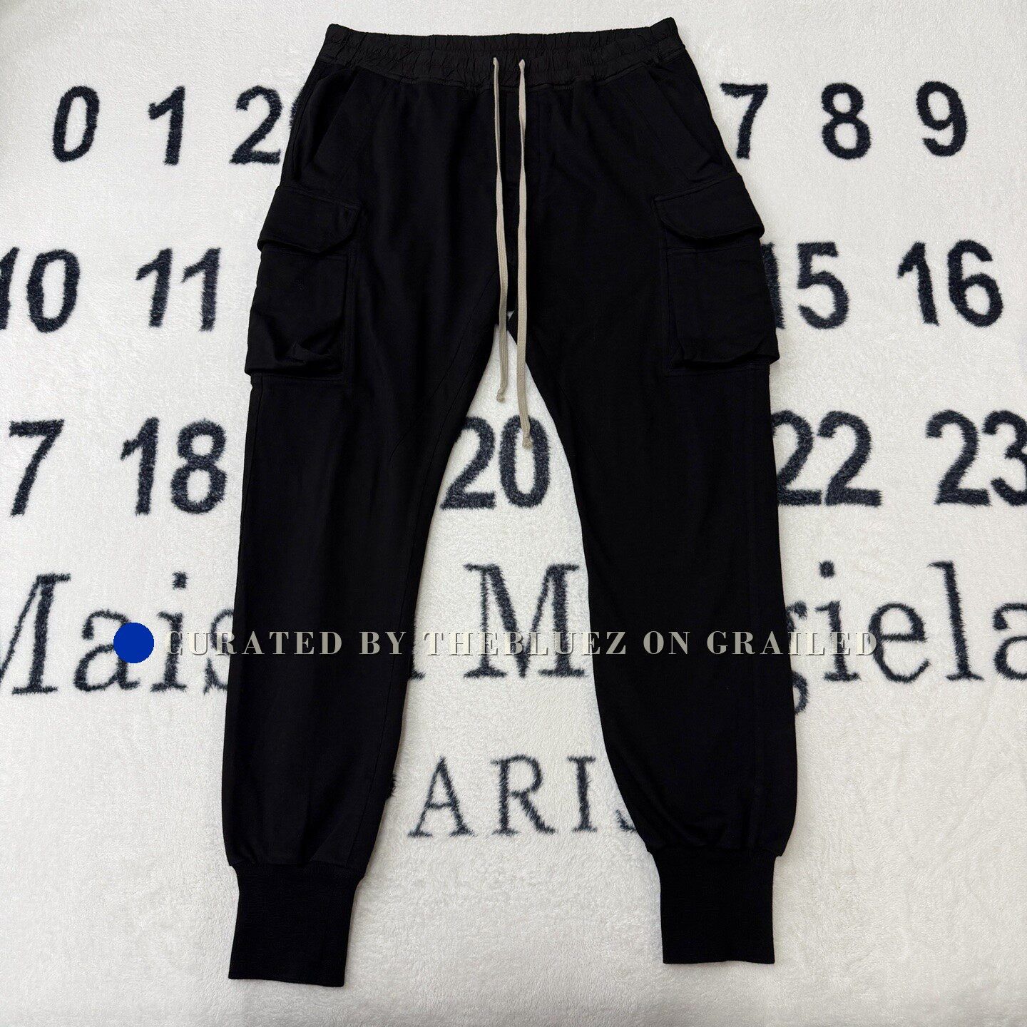 Rick Owens RICK OWENS RO Black Double Pocket Trousers Size US 34 / EU 50 - 1 Thumbnail