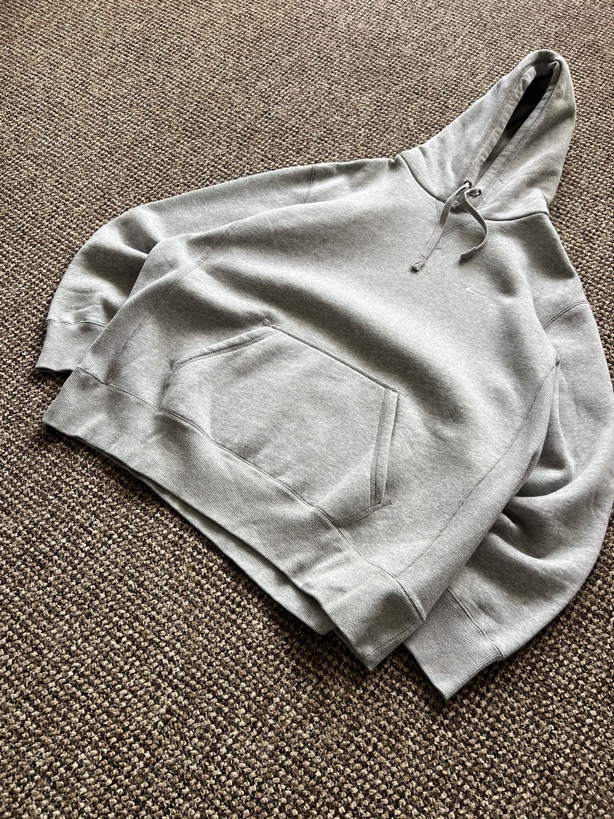 Nike Grey Vintage Nike Hoodie Size US XXL / EU 58 / 5 - 8 Thumbnail