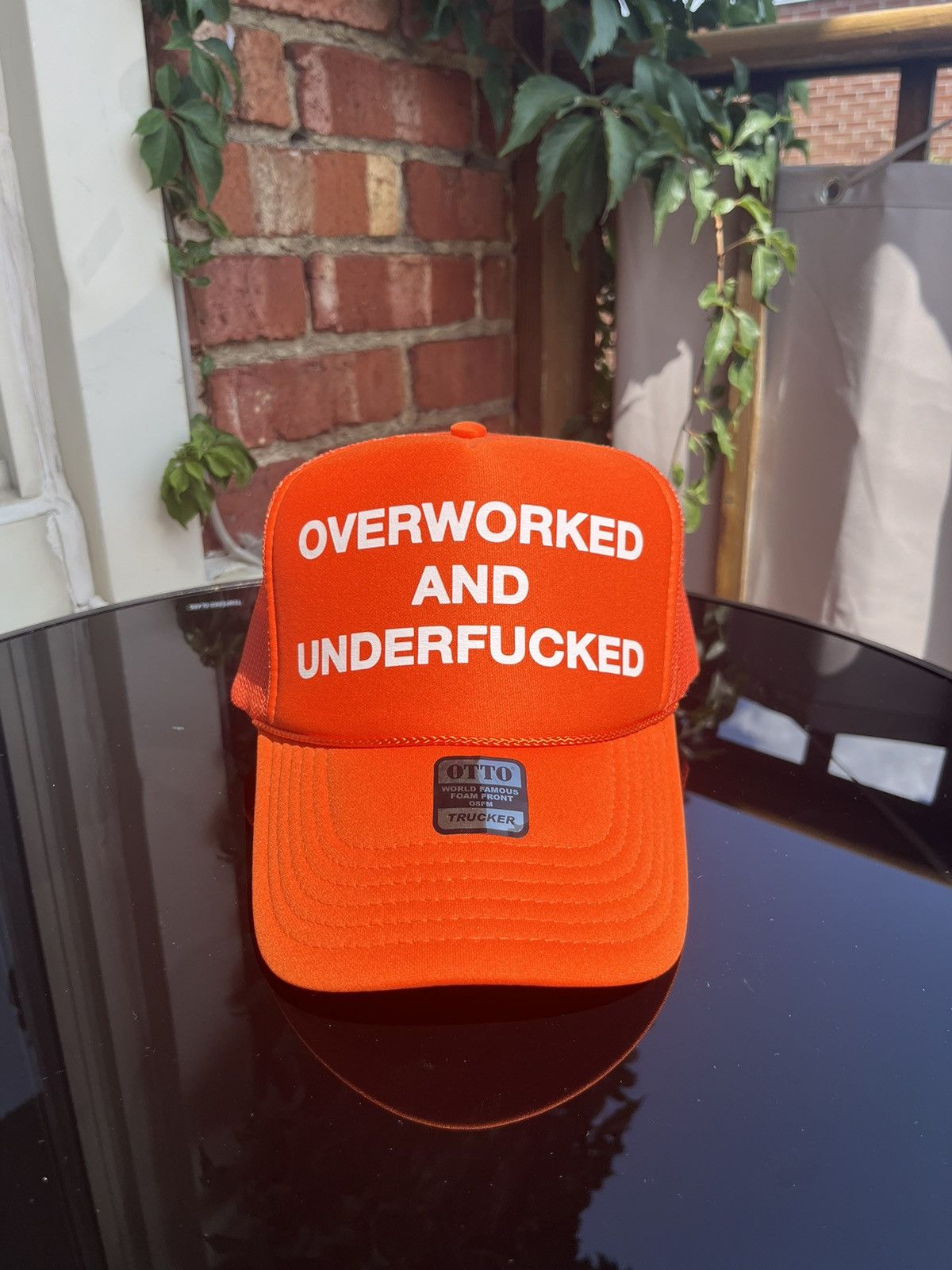 Otto Overworked and Underfucked hats Size ONE SIZE - 4 Thumbnail