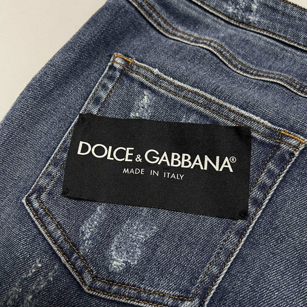 Dolce & Gabbana Dolce & Gabbana Slim Jeans Pretty Distressed Woman’s Size 48 Size 34" / US 12 / IT 48 - 5 Thumbnail