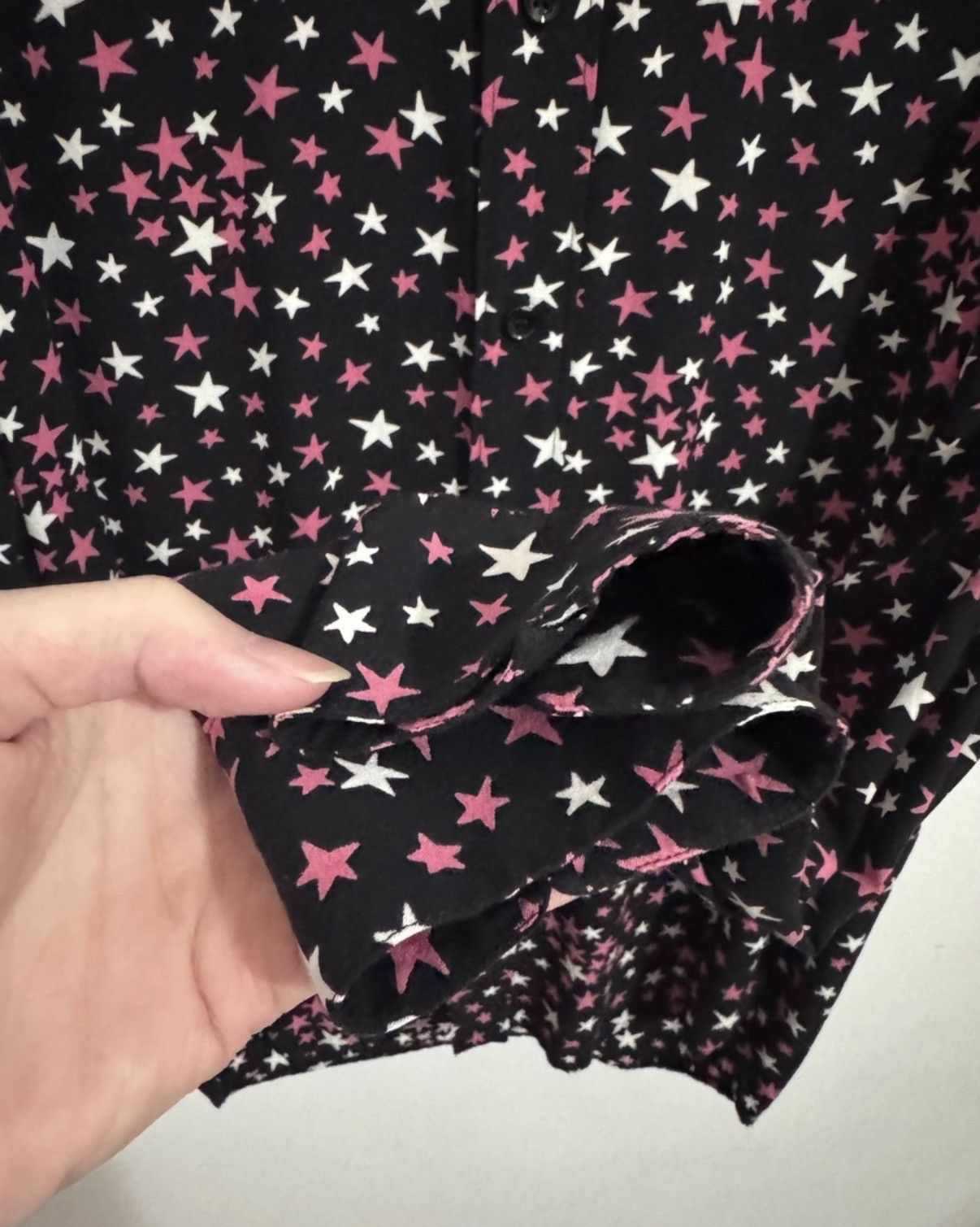 Saint Laurent Paris Saint Laurent (SLP) 16FW Viscose Starry Sky Shirt Size US M / EU 48-50 / 2 - 4 Thumbnail