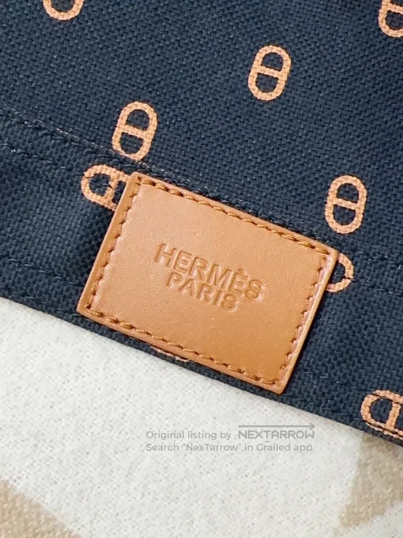 Hermes Hermes Indigo Denim Jacket with Pig Nose Print Size XS / US 0-2 / IT 36-38 - 5 Thumbnail