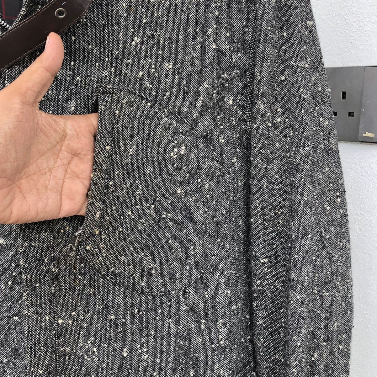 Burberry Burberry Black Label Lined Novacheck Wool Jacket / Coat Size US M / EU 48-50 / 2 - 21 Thumbnail