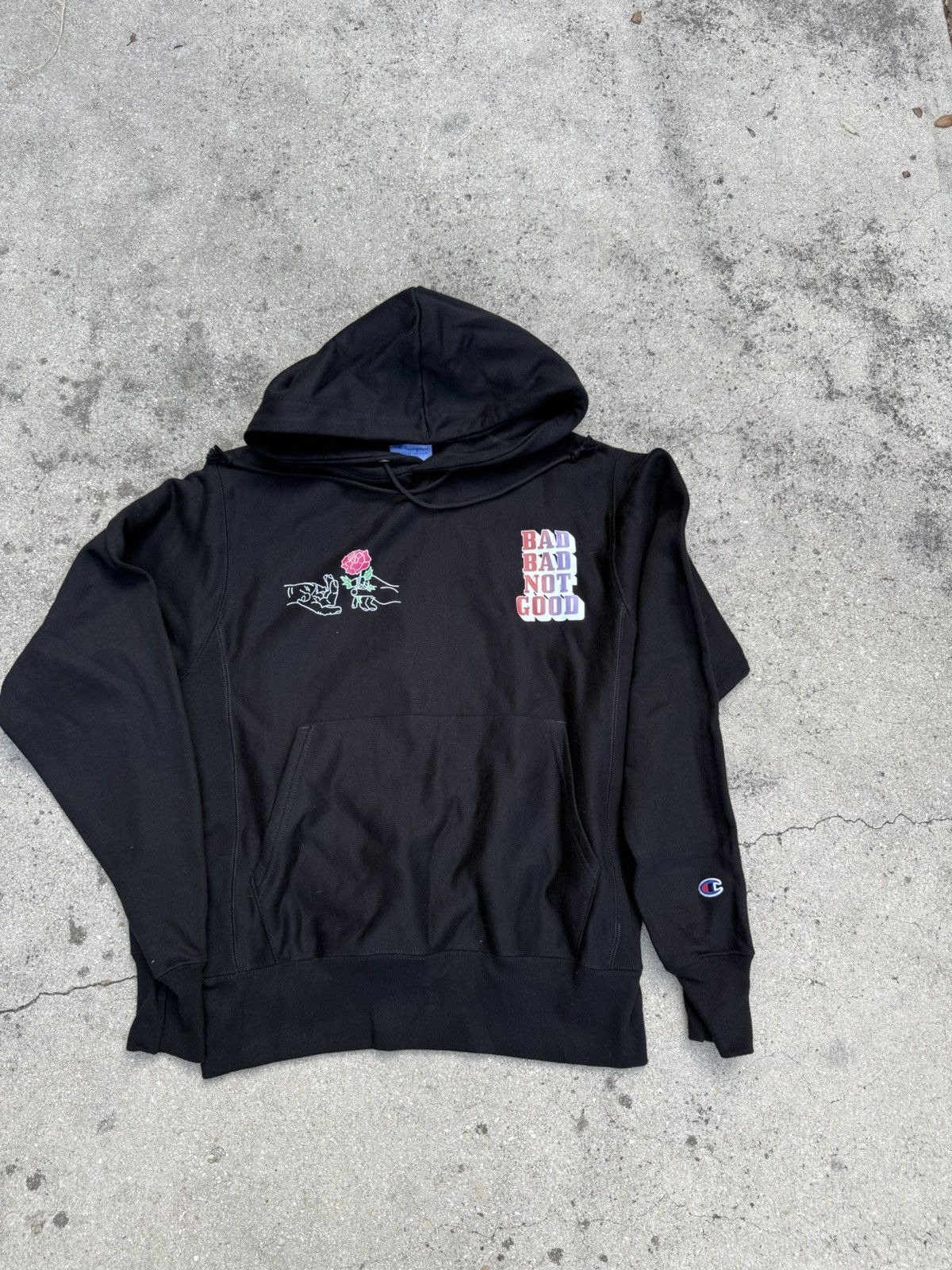 Awake NY Awake New York x Bad Not Good x Champion Collab Black Hoodie Size US S / EU 44-46 / 1 - 2 Thumbnail