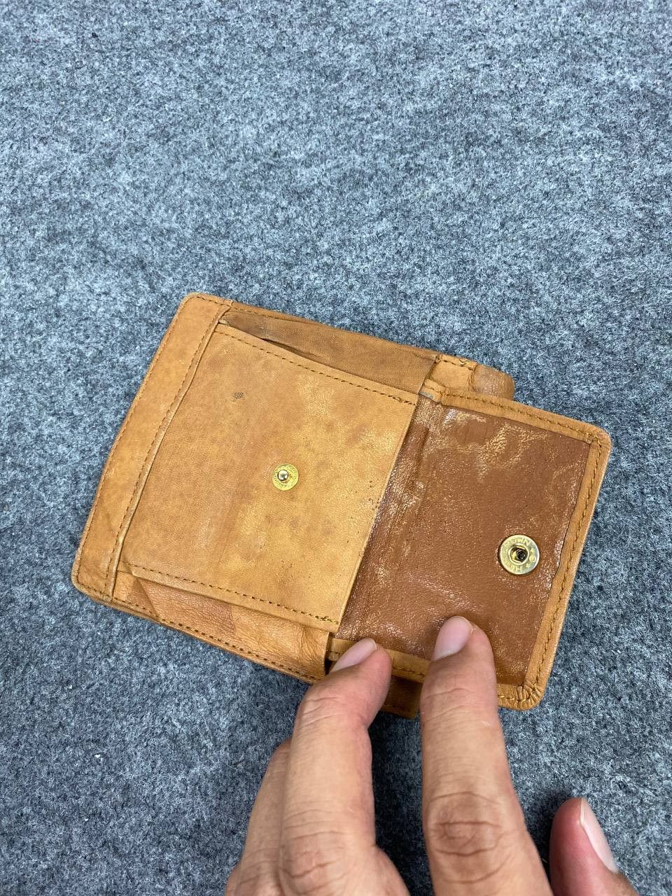 Vintage vintage anne klein leather wallet nice design Size ONE SIZE - 3 Thumbnail