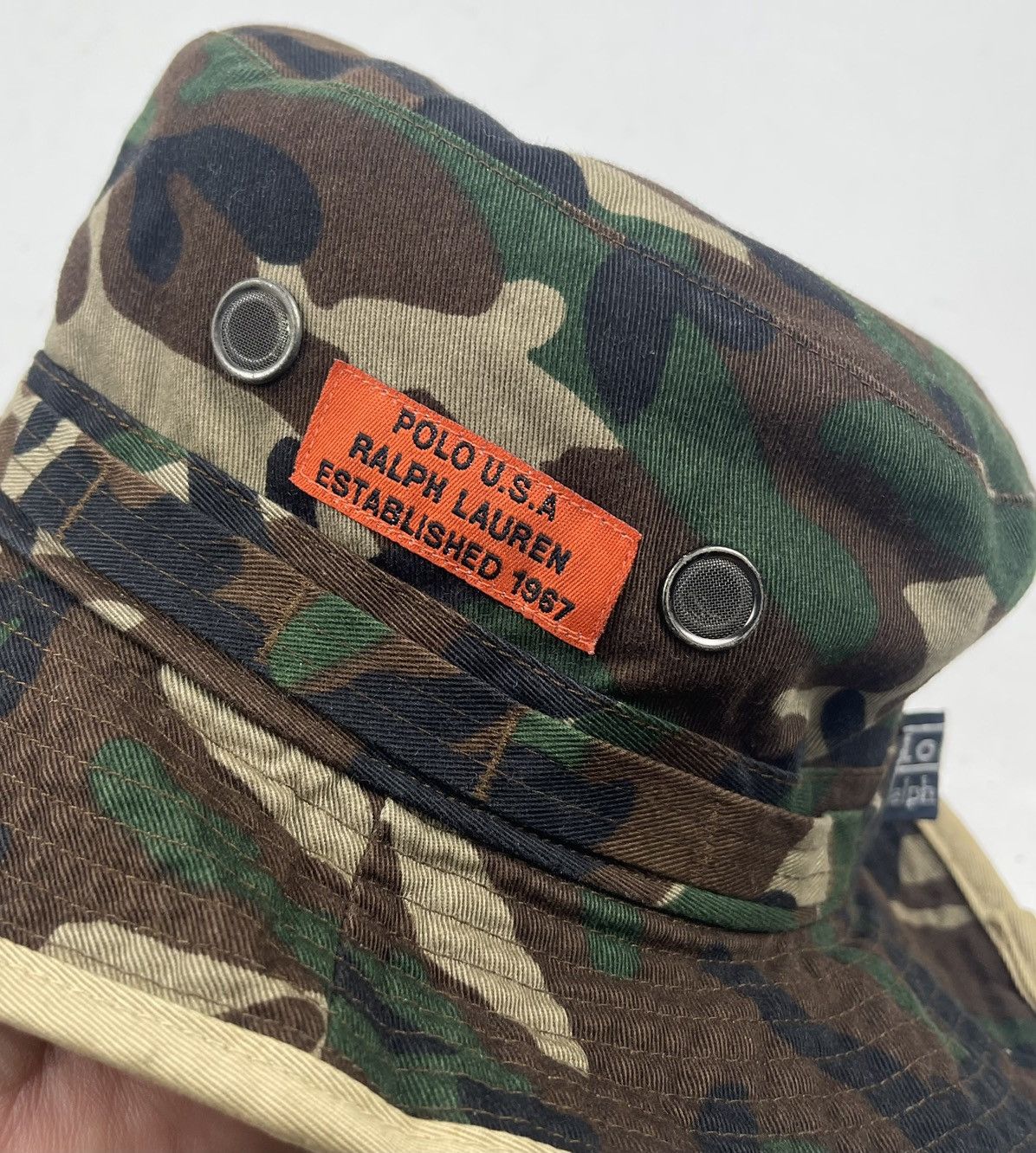 Polo Ralph Lauren × Vintage vintage polo ralph lauren reversible bucket hat tc36 Size ONE SIZE - 2 Thumbnail