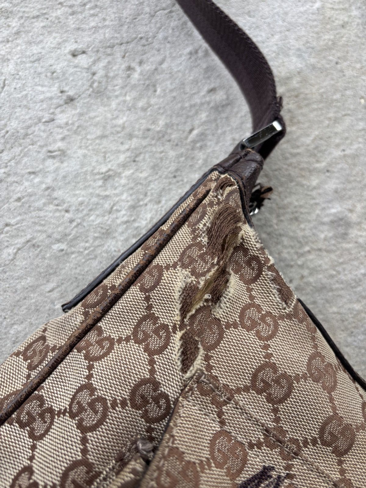 Drain Gang × Gucci × Haunted Mound GUCCI BAG WITH ALL HAUNTED MOUND SIGNATURE Size ONE SIZE - 3 Thumbnail