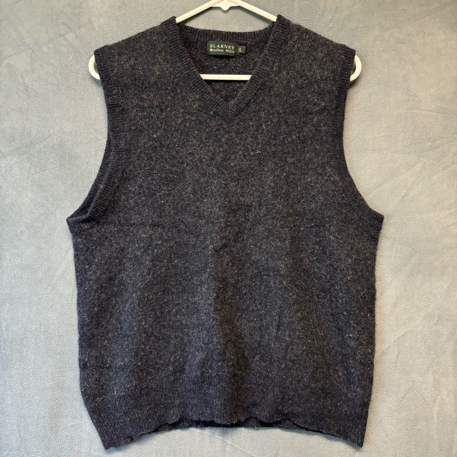Other Blarney Woolen Mills Sweater Vest Mens Large Lambs Wool Vtg Size US L / EU 52-54 / 3 - 1 Thumbnail