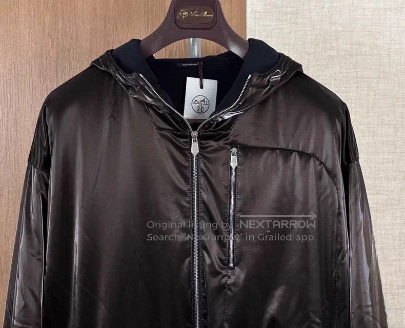 Hermes Hermes Men's Hooded Cotton Jacket Size US M / EU 48-50 / 2 - 2 Thumbnail