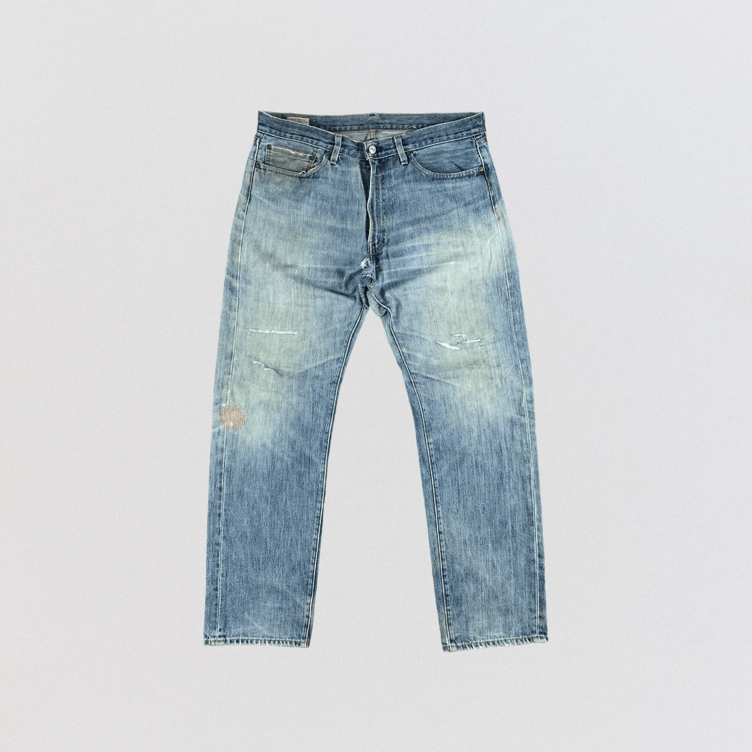 Levi's × Vintage Vintage Blue Wash Levis 505 Jeans-JM2303 Size US 39 - 1 Thumbnail