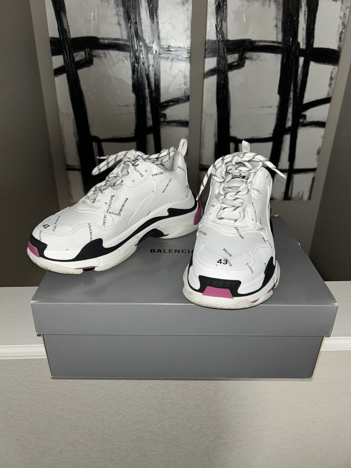 Balenciaga Balenciaga Triple S Sneakers Size 43 Size US 10 / EU 43 - 1 Thumbnail