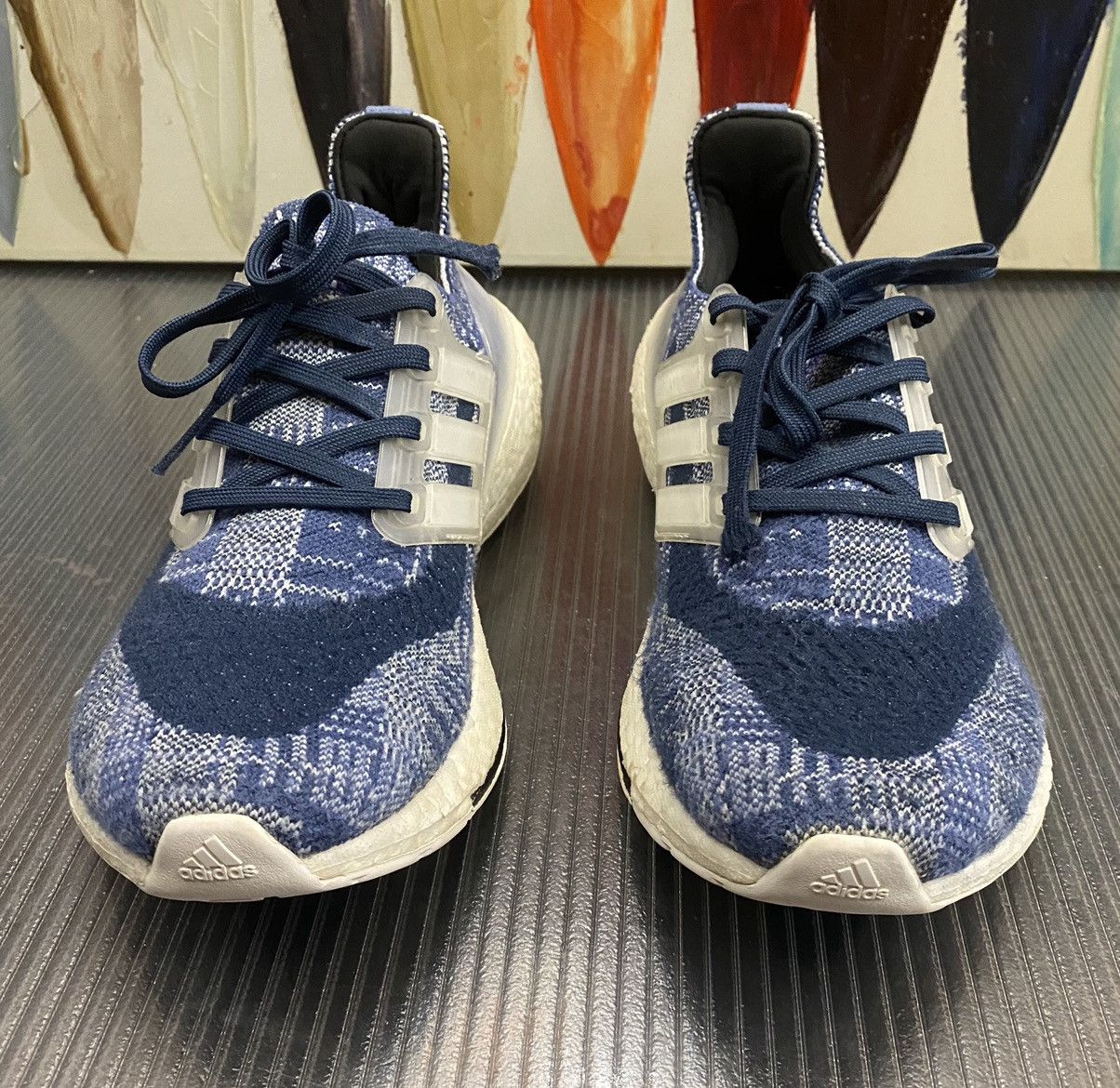 Adidas VGC Adidas ultraboost 21 primeblue j “crew blue” sneakers 6 Size US 6 / IT 36 - 3 Thumbnail
