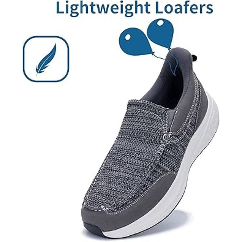 Other Men's Size 10.5 Gray Slip-On Athletic Comfort Shoes Size US 10.5 / EU 43-44 - 4 Thumbnail