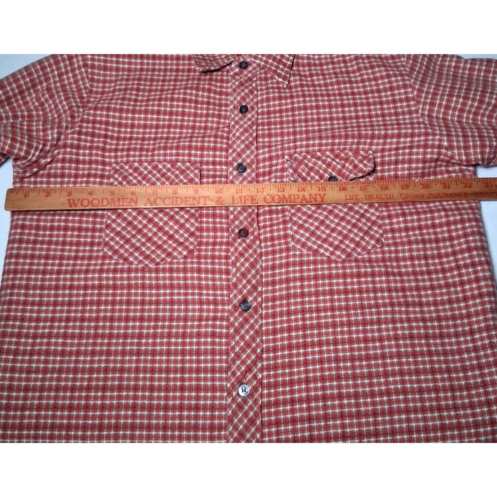 Vintage VINTAGE Aventura Red Plaid Quilted Shirt Jacket Men Medium Workwear Size US M / EU 48-50 / 2 - 7 Thumbnail