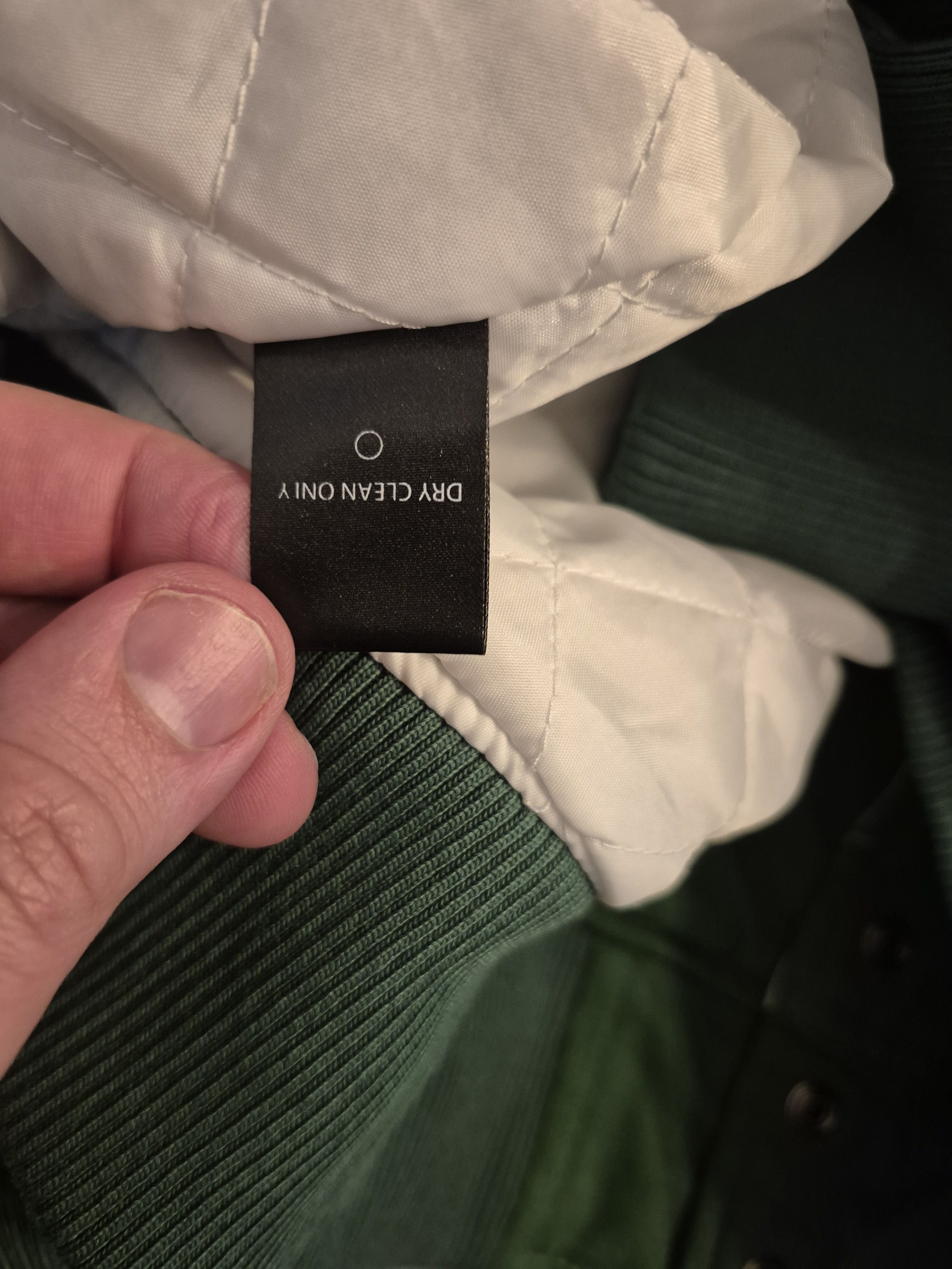 Civil Regime Civil Regime Racing Jacket Green and White Size Large BNWT Size US L / EU 52-54 / 3 - 6 Thumbnail