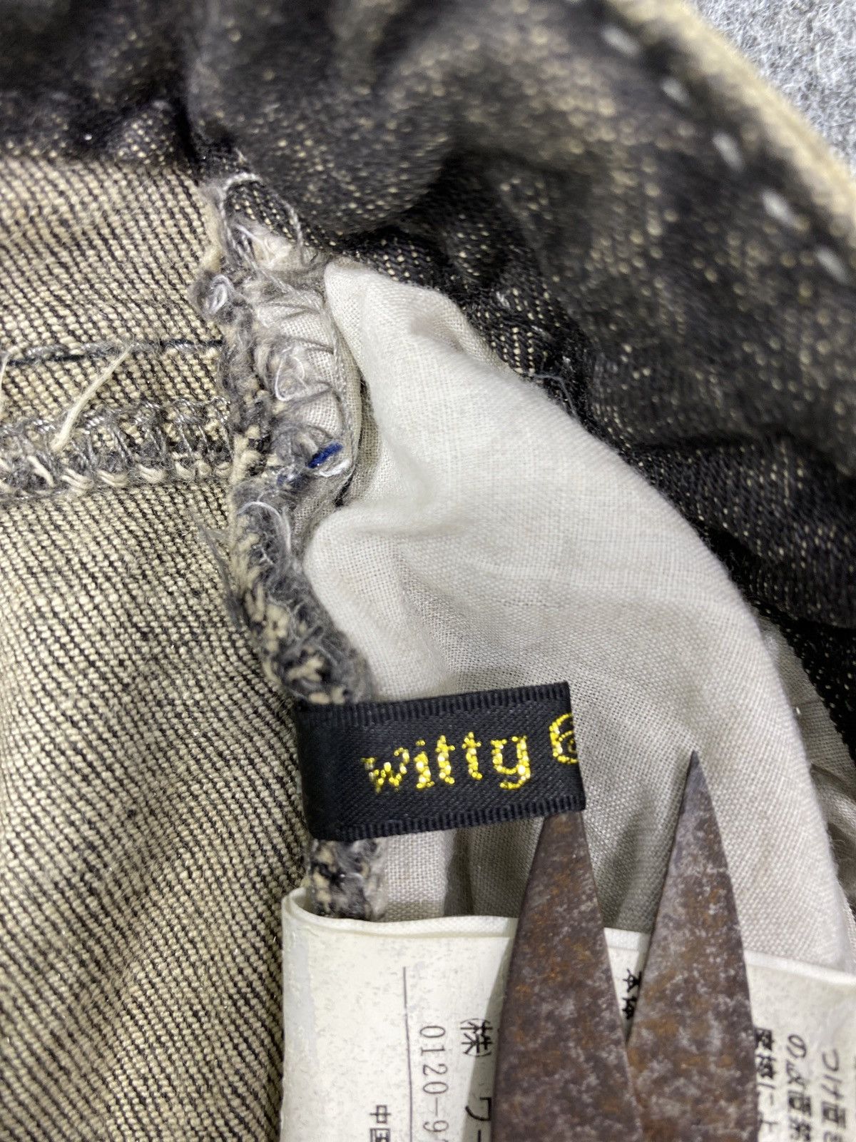 Japanese Brand Japanese Brand Witty & Pitty Rusty Denim Jeans - J1120 Size 28" / US 6 / IT 42 - 12 Thumbnail