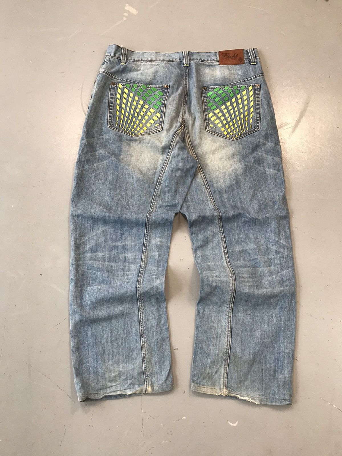 JNCO × Southpole × Vintage Vintage Eight 732 embroidered baggy fit denim Size US 40 / EU 56 - 1 Thumbnail