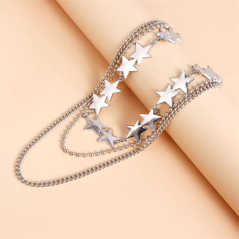 Jewelry Five-pointed Star Wallet Pants Waist Chain Jeans Size ONE SIZE - 3 Thumbnail