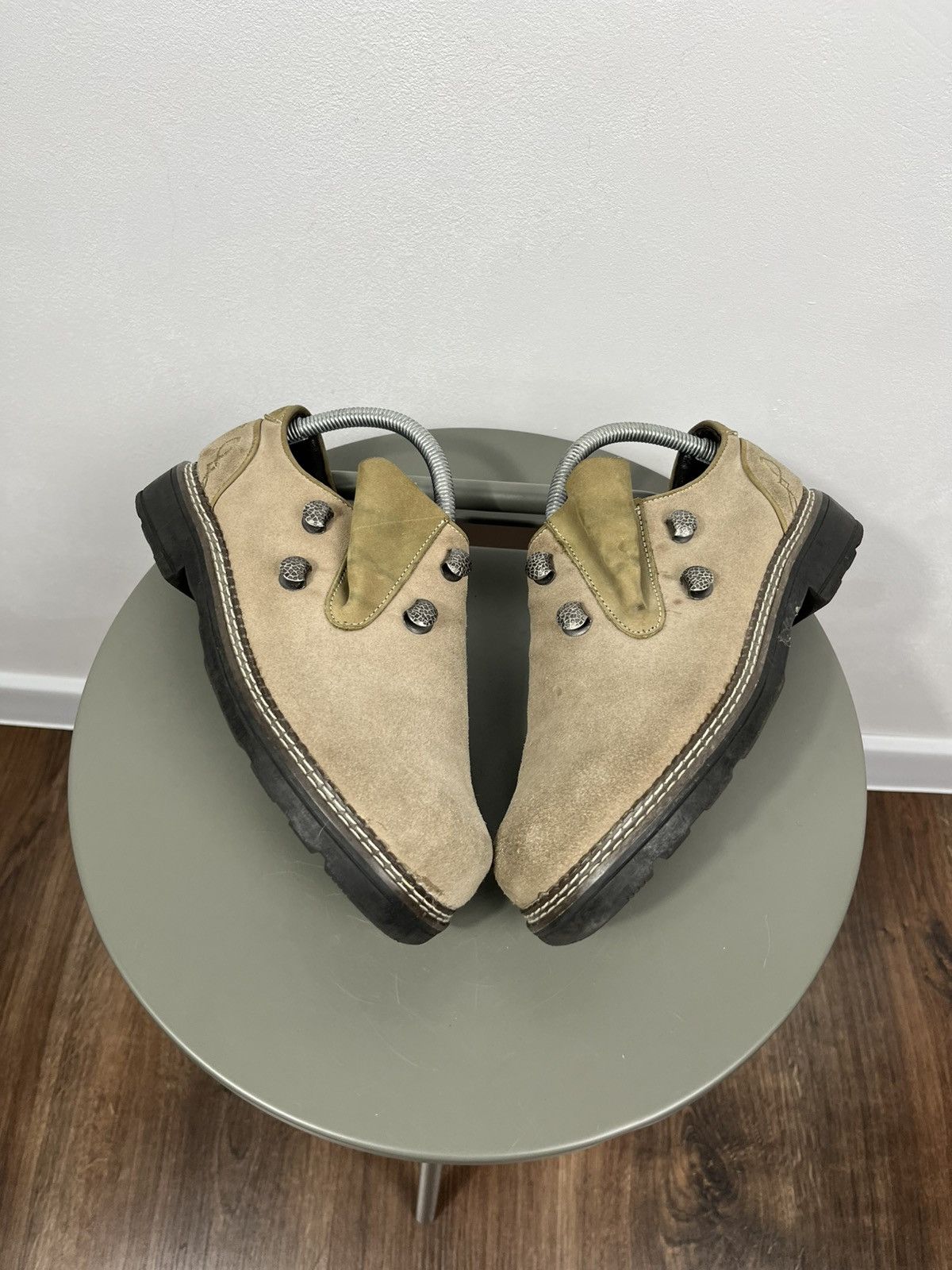 Other Suede Slip On Loafers Metal Buttons EU 40 Size US 7 / EU 40 - 1 Thumbnail