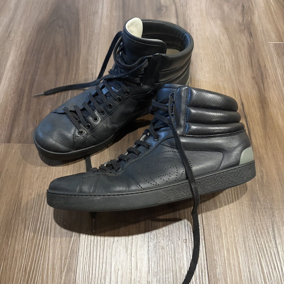 Gucci Gucci Ace hi-top trainers Size US 10 / EU 43 - 1 Thumbnail