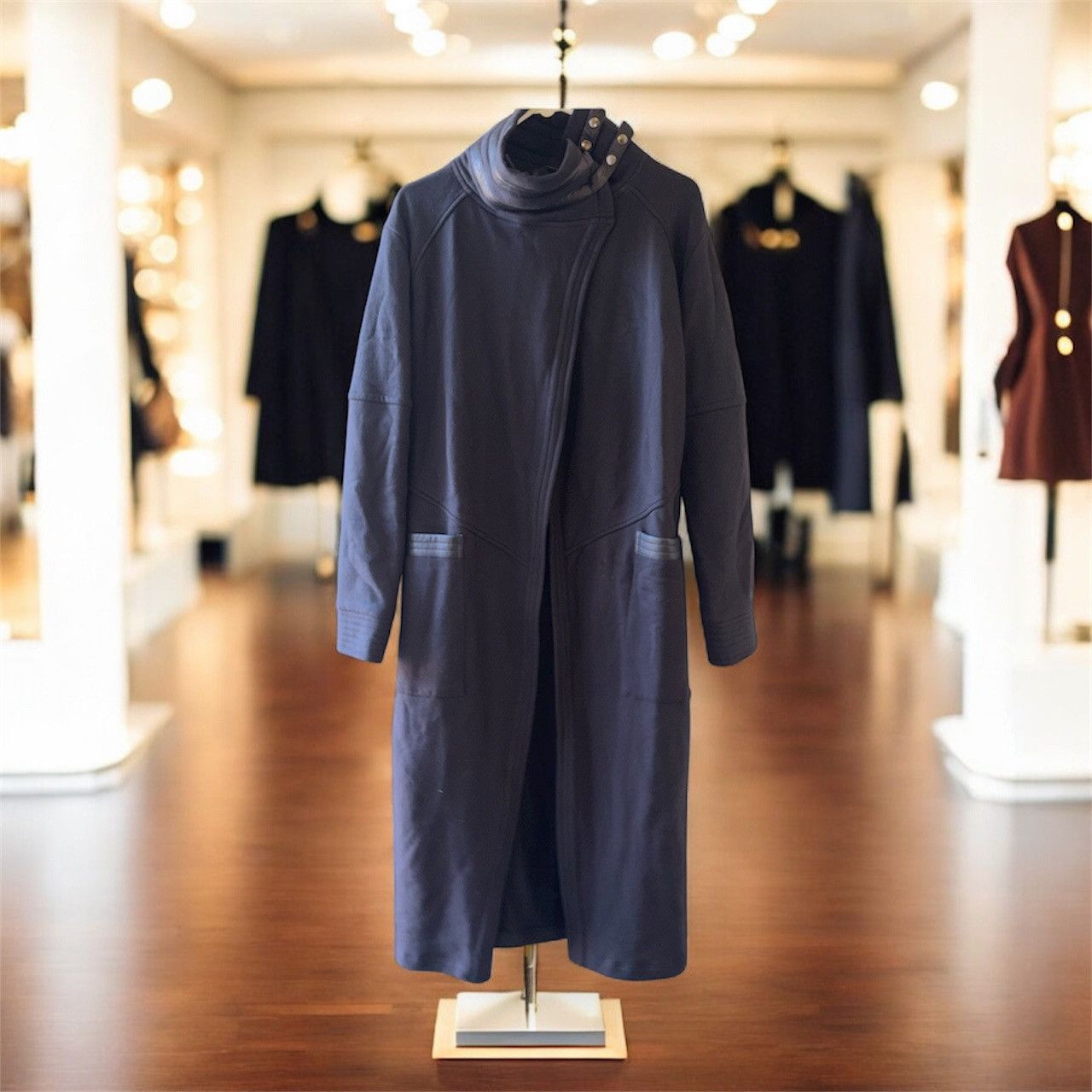 Other Jonny Cota Duster Coat in black Fleece Size XL / US 12-14 / IT 48-50 - 3 Thumbnail