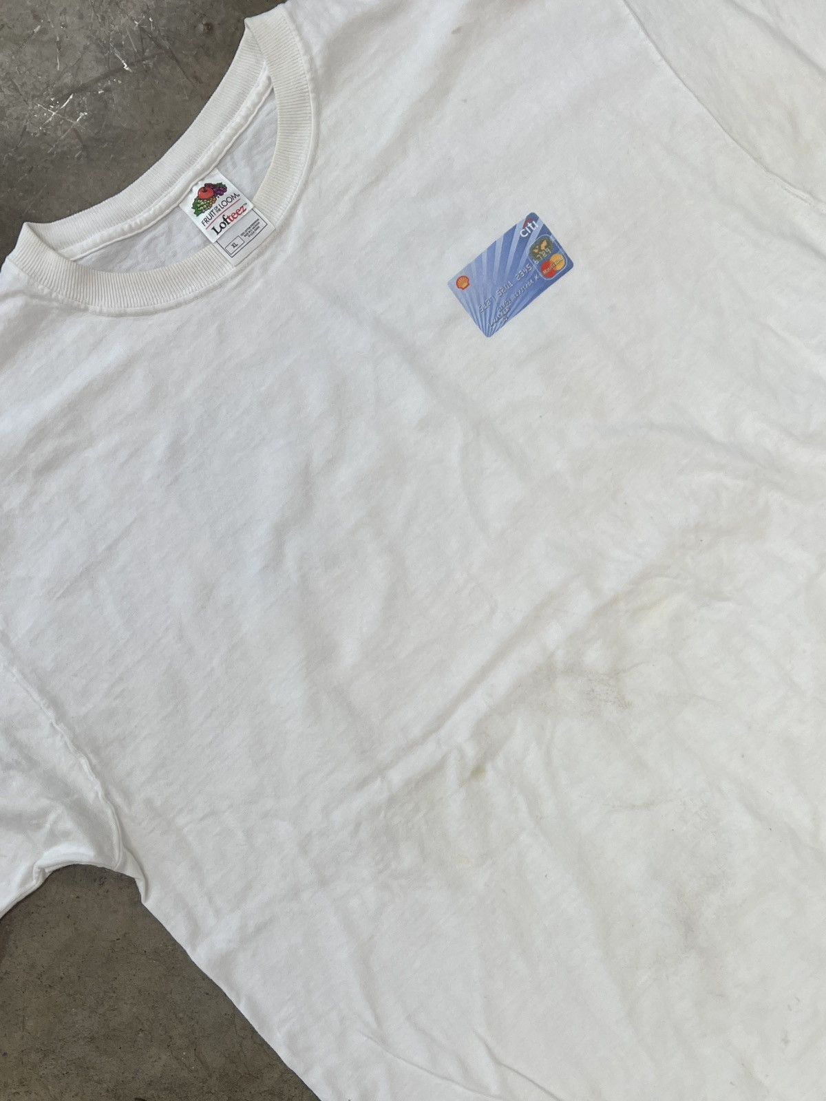 Vintage Vintage Shell Mastercard Credit Card Graphic Tee XL Size US XL / EU 56 / 4 - 4 Thumbnail