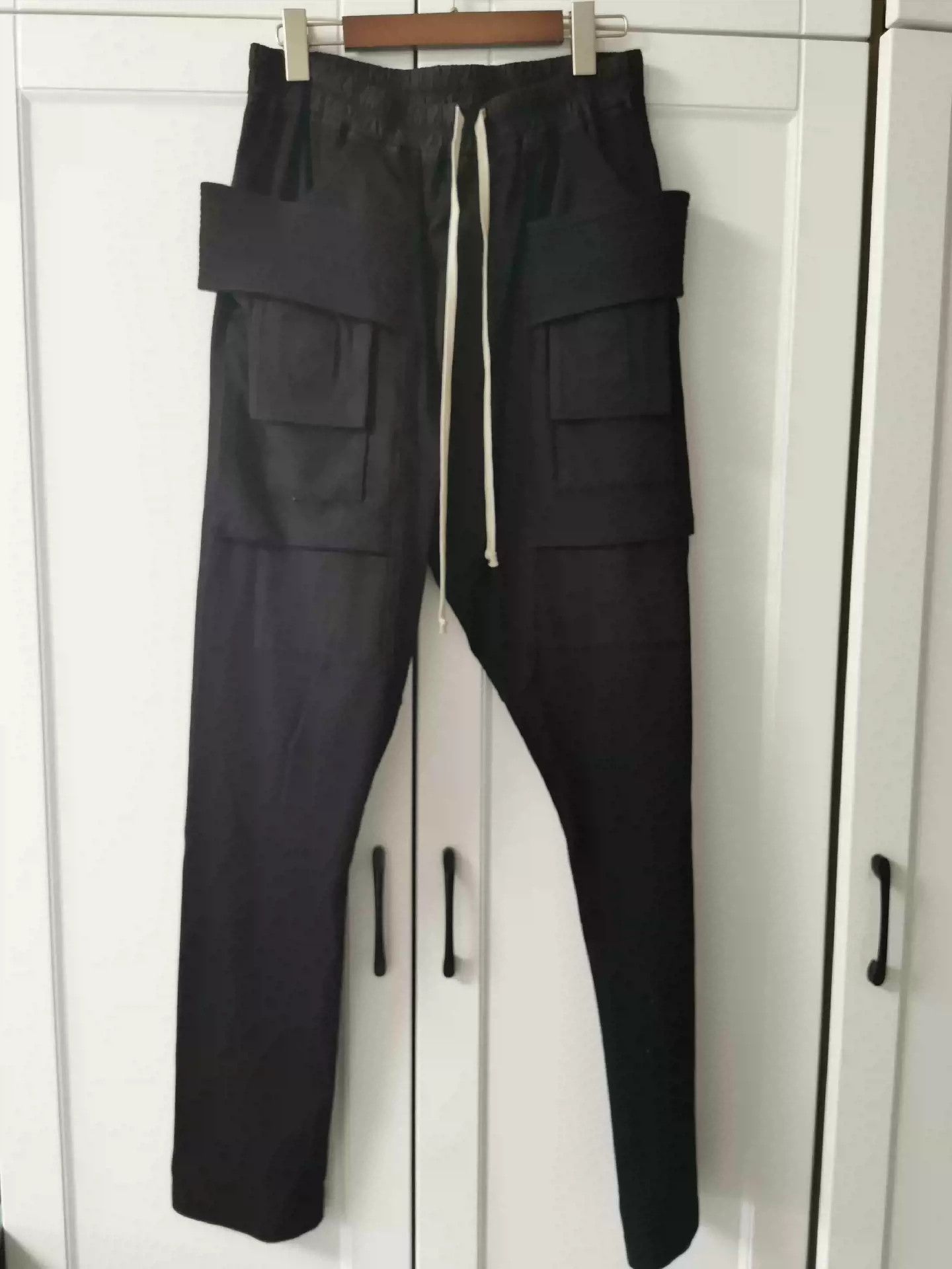 Rick Owens Rickowens black trousers Size US 30 / EU 46 - 1 Thumbnail