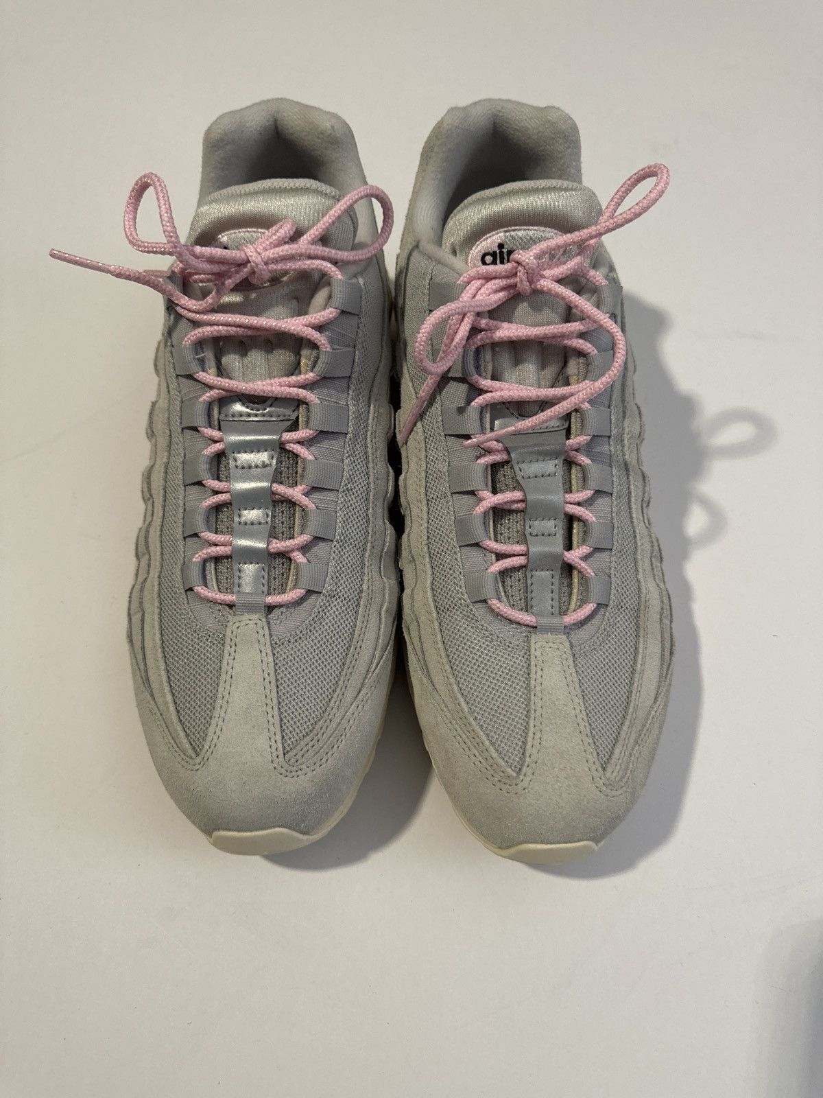 Nike Nike Airmax 95 Grey Fog Pink Foam Size US 13 / EU 46 - 4 Thumbnail