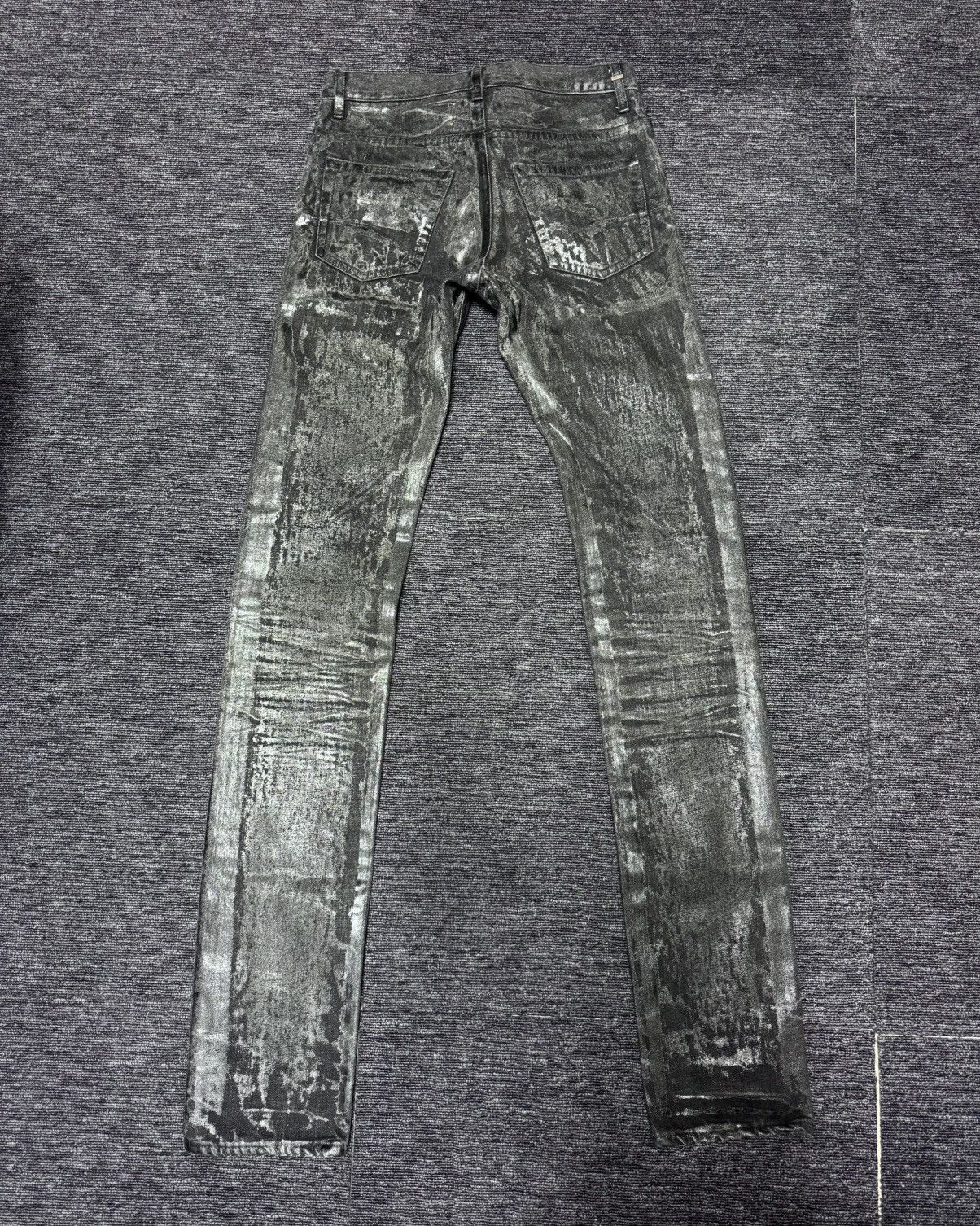 Dior × Hedi Slimane Dior Homme 08 'Luster' Wax Coated Denim