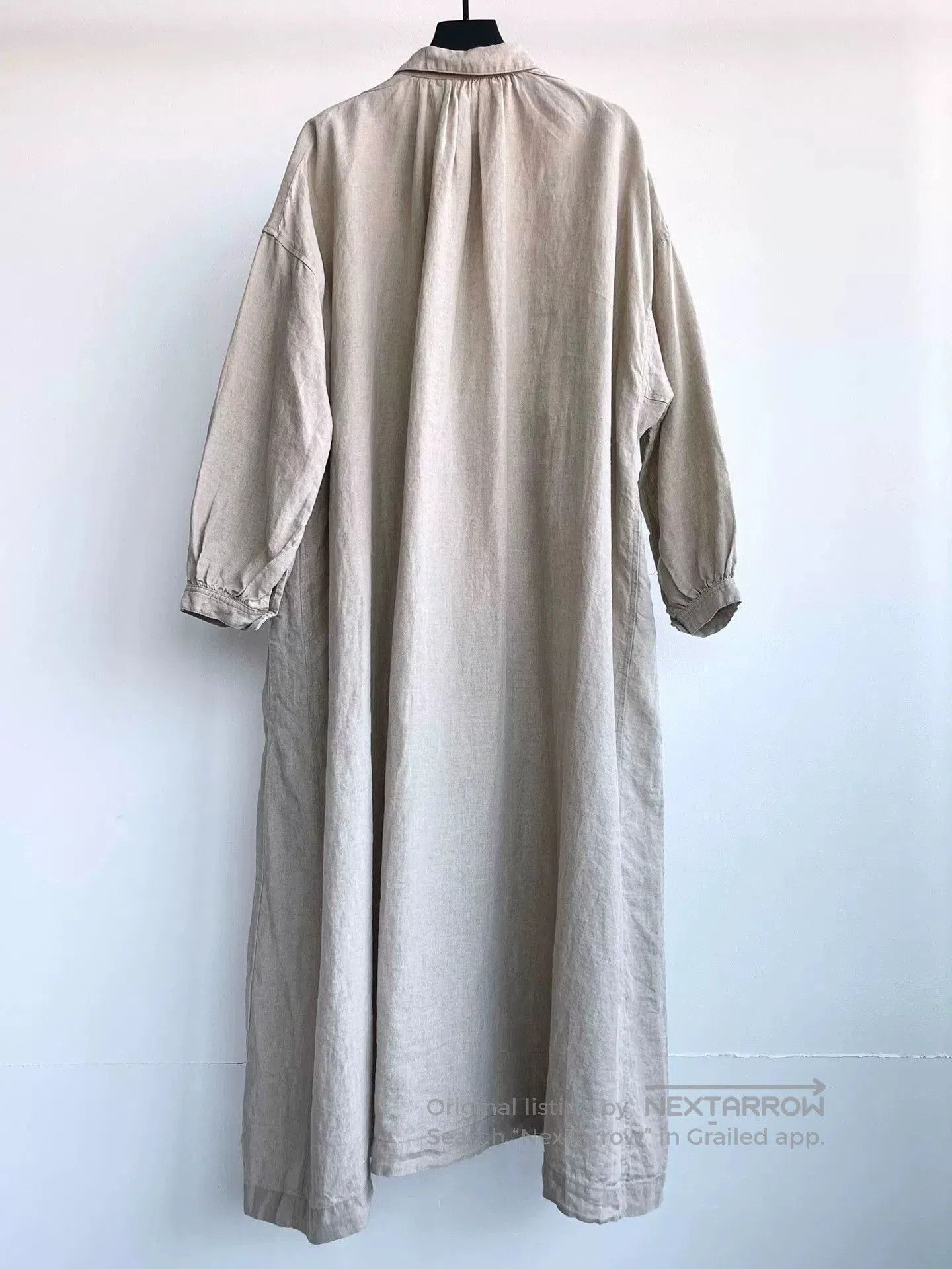 Other Lithuanian Linen Long Coat by NestRobe. Size M / US 6-8 / IT 42-44 - 7 Thumbnail