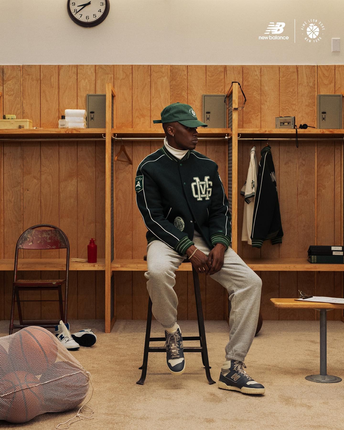Aime Leon Dore UNWORN* Aime Leon Dore x New Balance SONNY NY Varsity Jacket Size US M / EU 48-50 / 2 - 14 Thumbnail