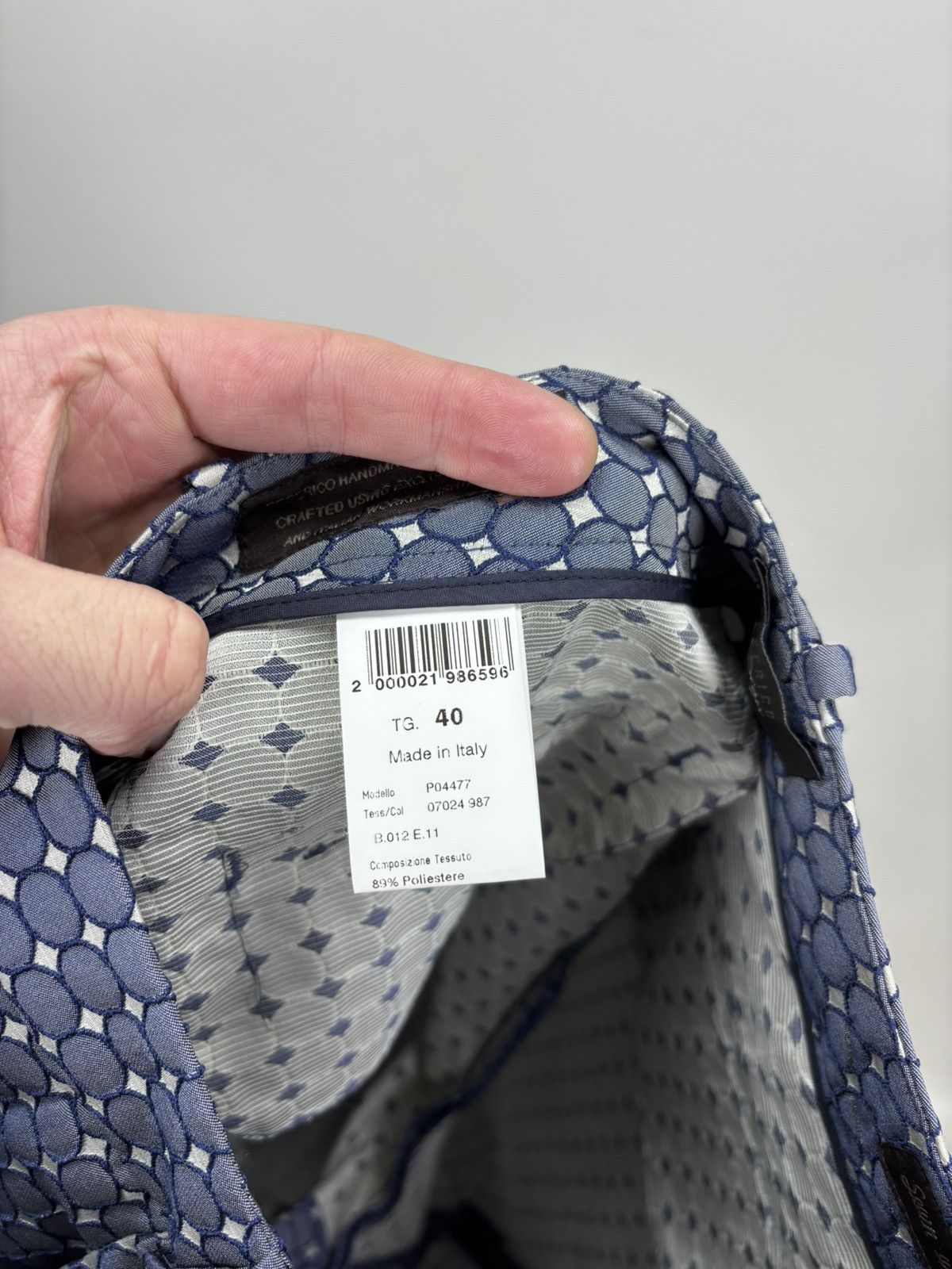 Peserico Womens pants Peserico Size 40 Color Blue Size 27" / US 4 / IT 40 - 9 Thumbnail