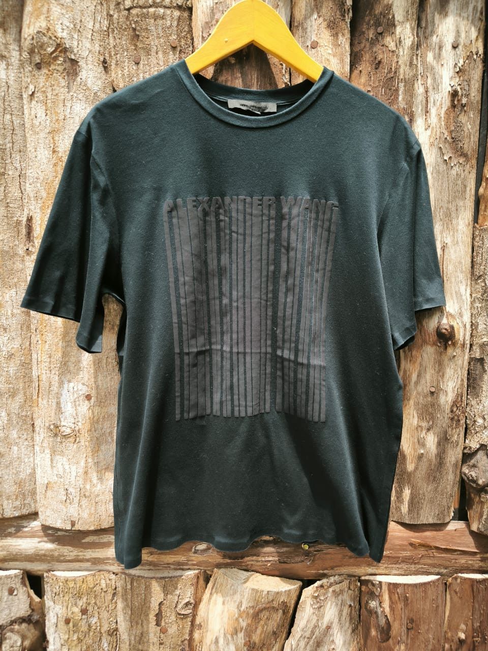 Alexander Wang Alexander Wang Barcode Debossed T-Shirt Size US S / EU 44-46 / 1 - 1 Thumbnail
